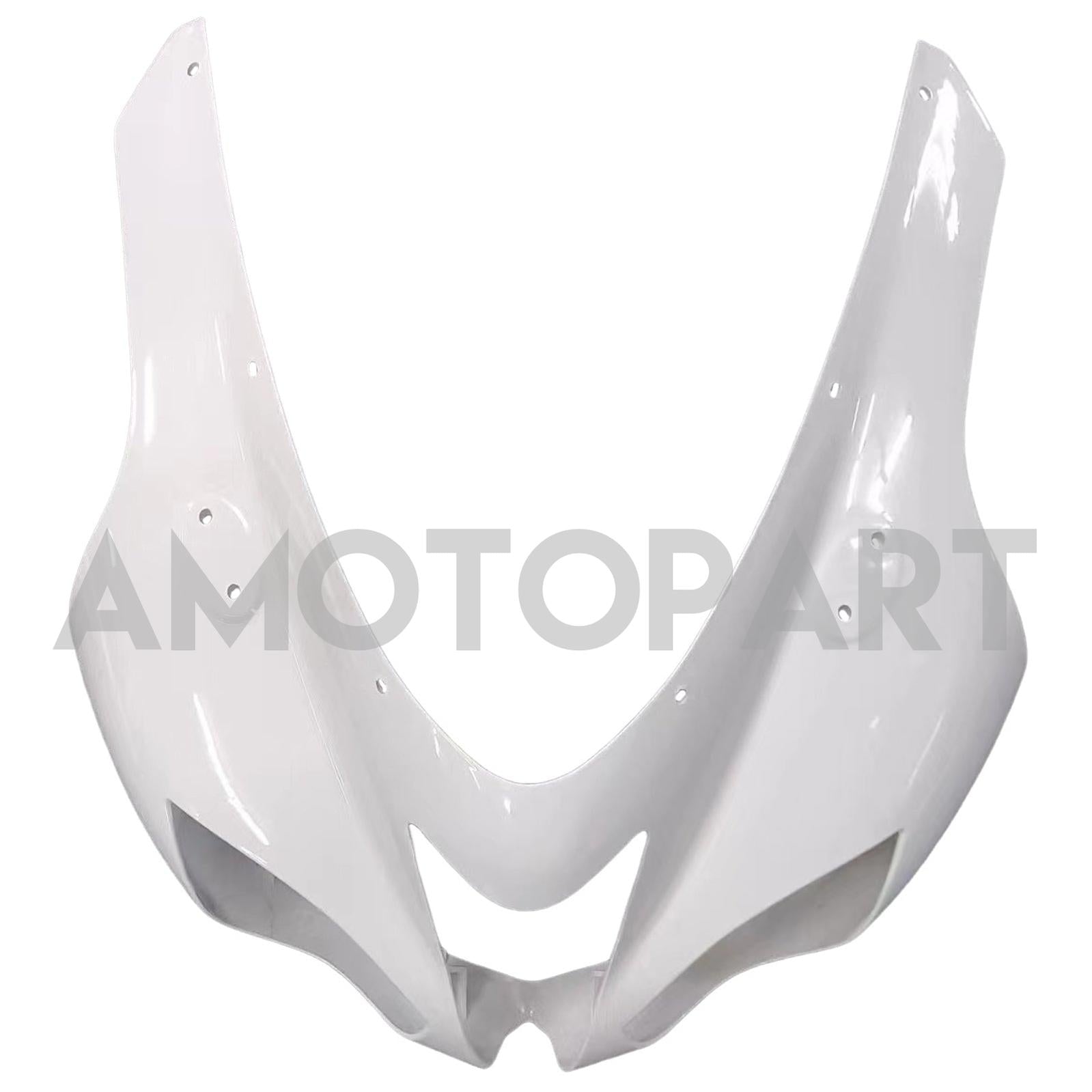 Amotopart Kawasaki ZX6R 636 2007-2008 Schwarz&Weißes Verkleidungsset