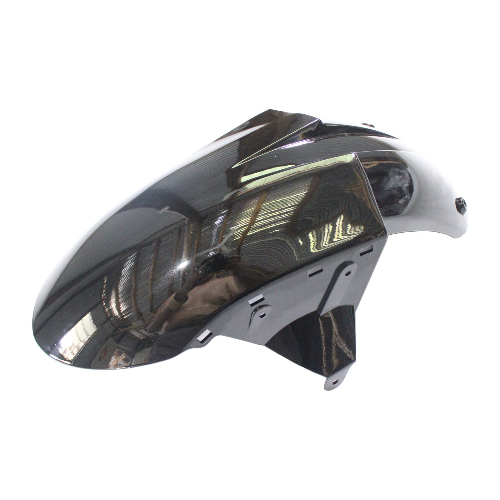 Amotopart Kawasaki 2007-2008 ZX6R 636 ブラック シルバー レッド フェアリングキット