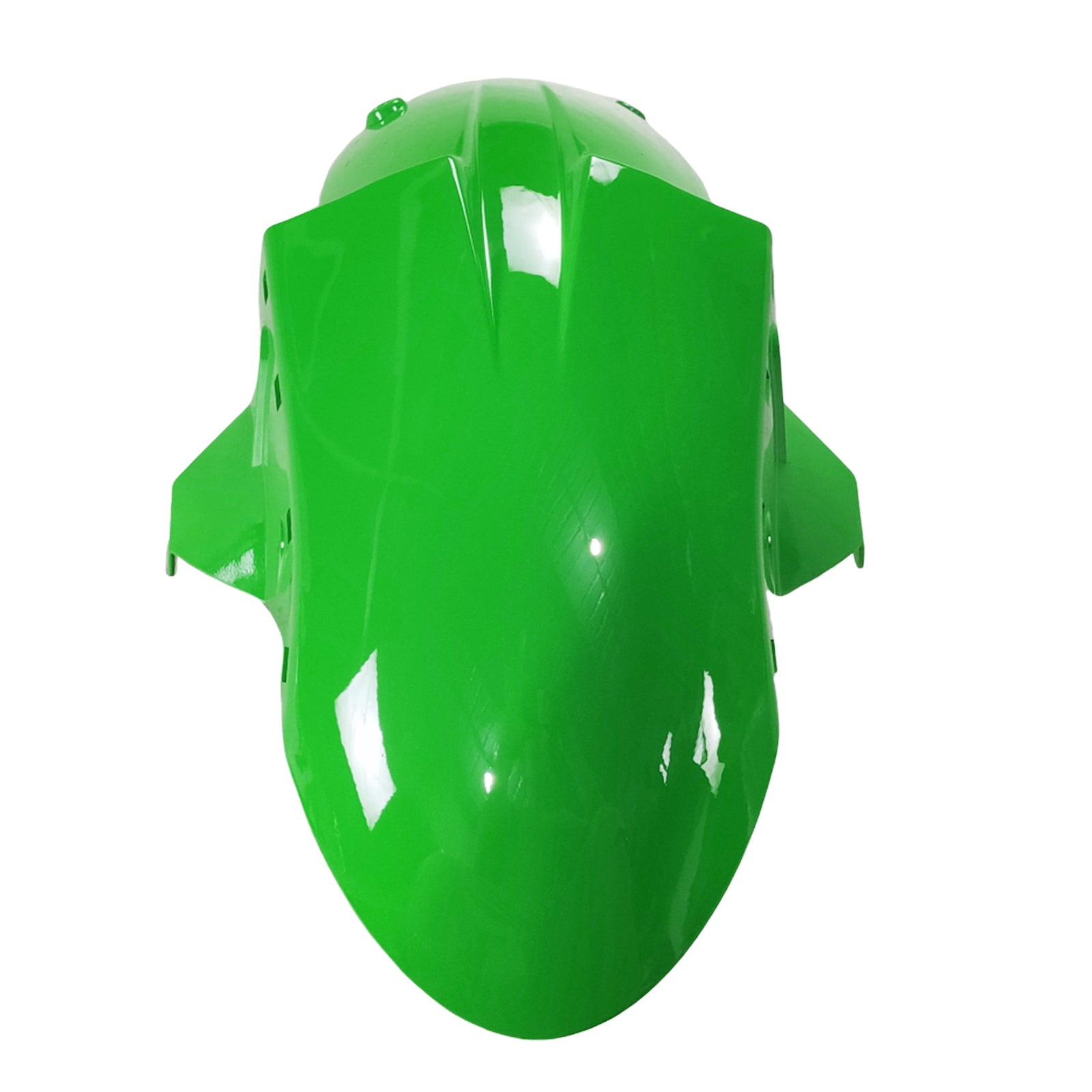 Amotopart Kawasaki 2007–2008 ZX6R 636 grünes Verkleidungsset