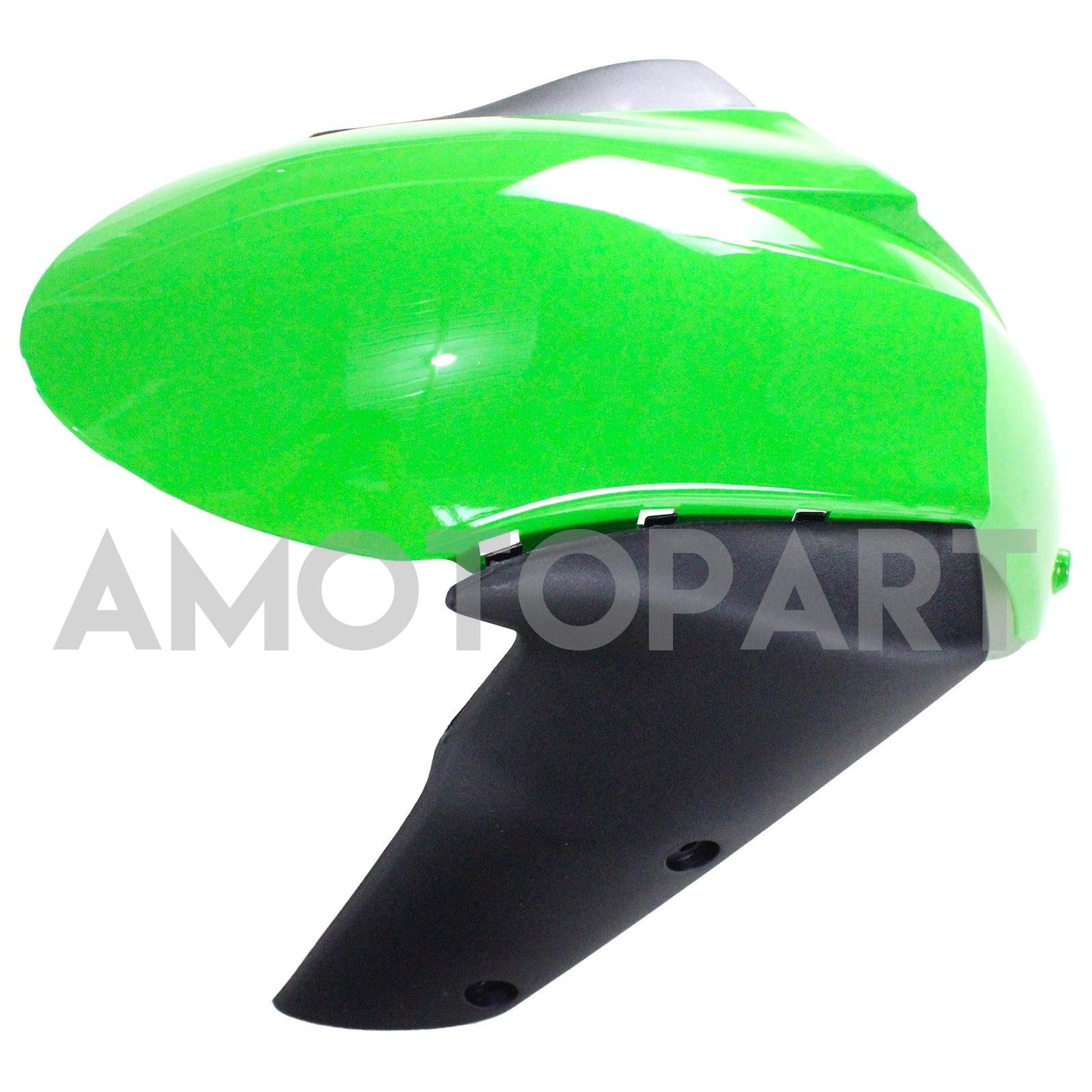 Amotopart Kawasaki 2007-2008 ZX6R 636 Green Fairing Kit