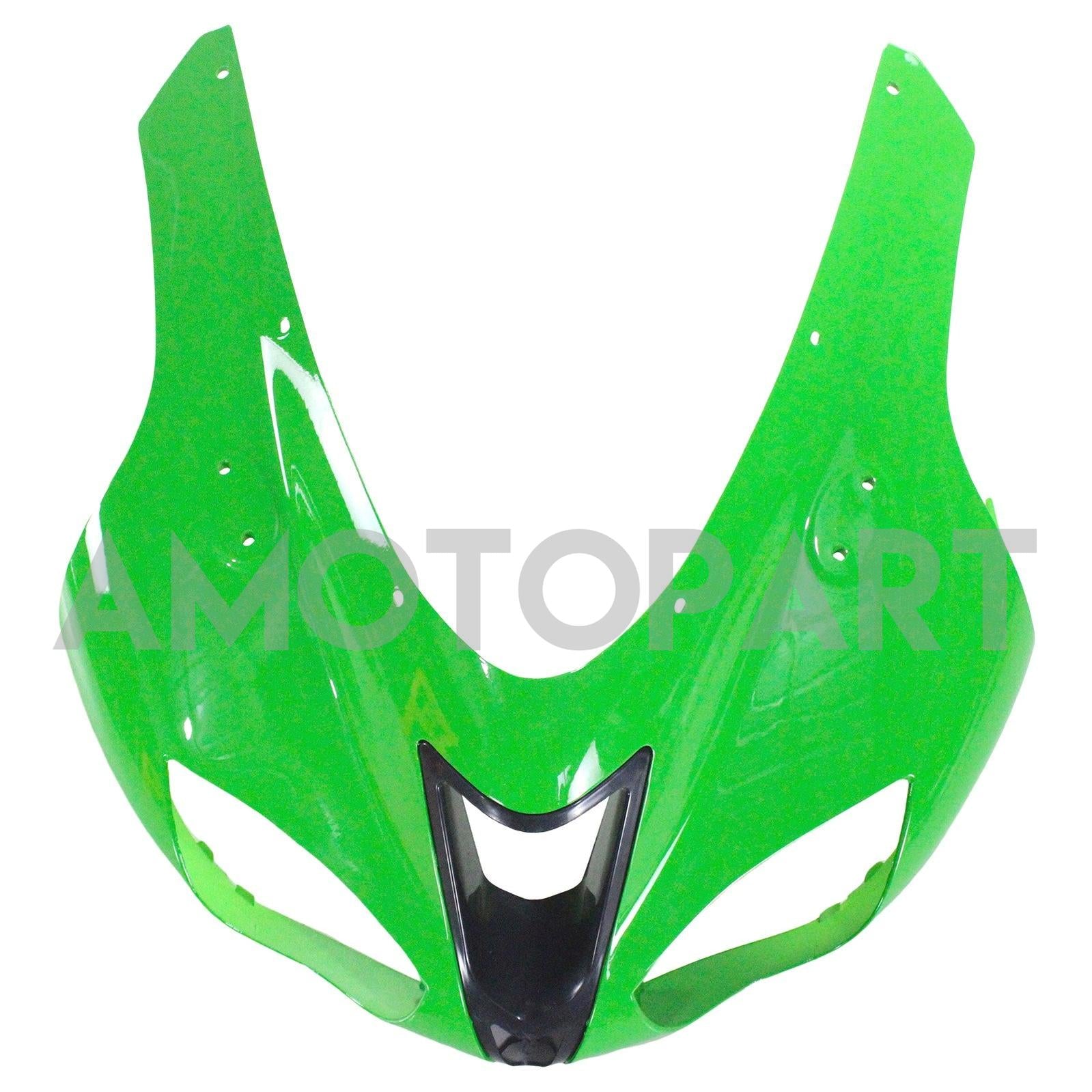 Amotopart Kawasaki 2007-2008 ZX6R 636 Green Fairing Kit