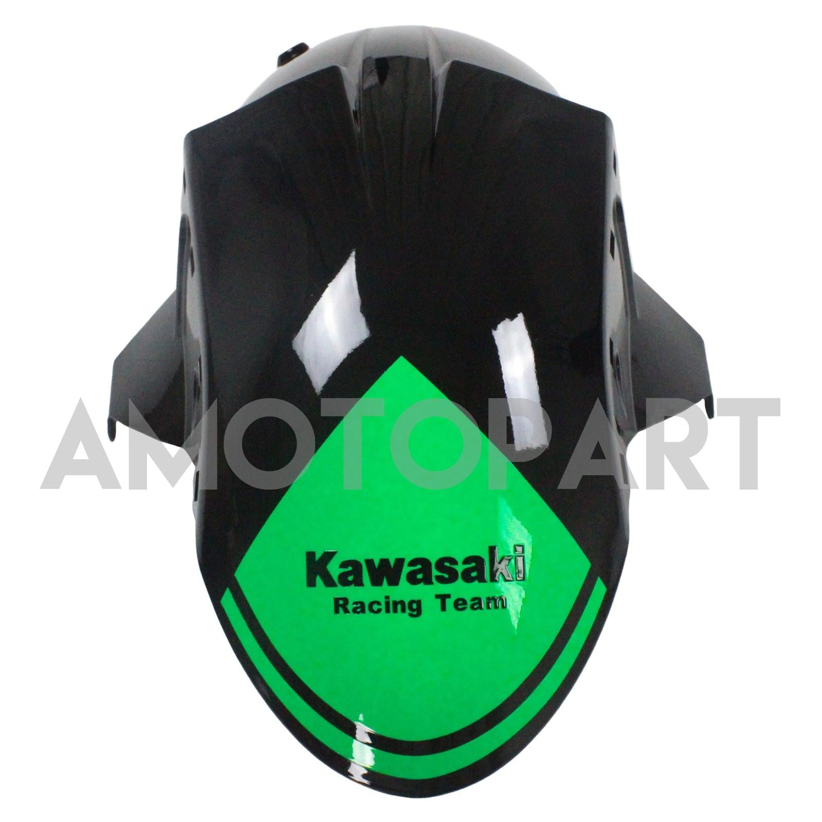 Amotopart Kawasaki 2007-2008 ZX6R 636 Green Red Fearing Kit