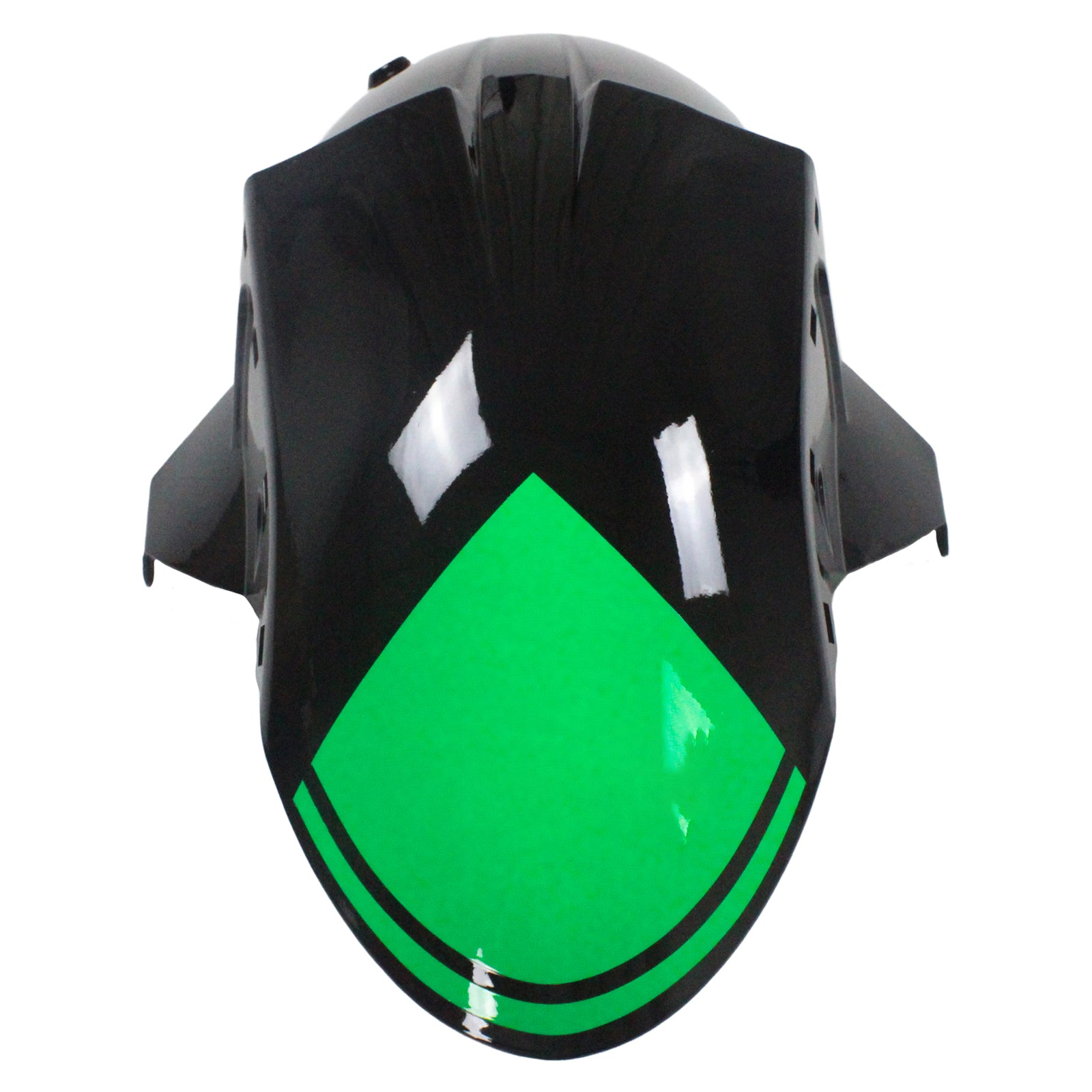 AMOTOPART KAWASAKI 2007-2008 ZX6R 636 GROEN RODE KUIST KIT