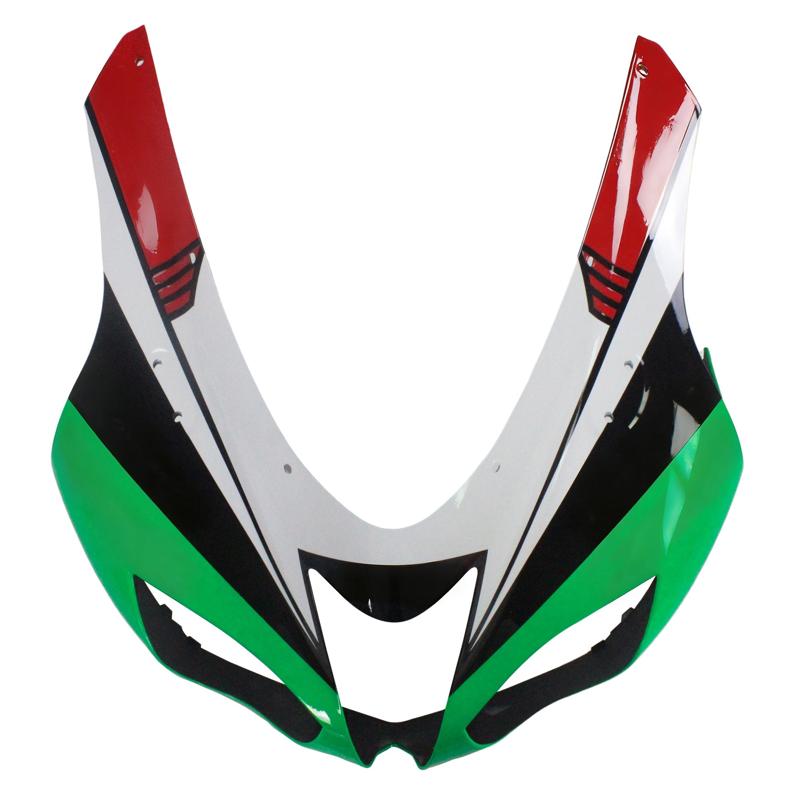 AMOTOPART KAWASAKI 2007-2008 ZX6R 636 GROEN RODE KUIST KIT