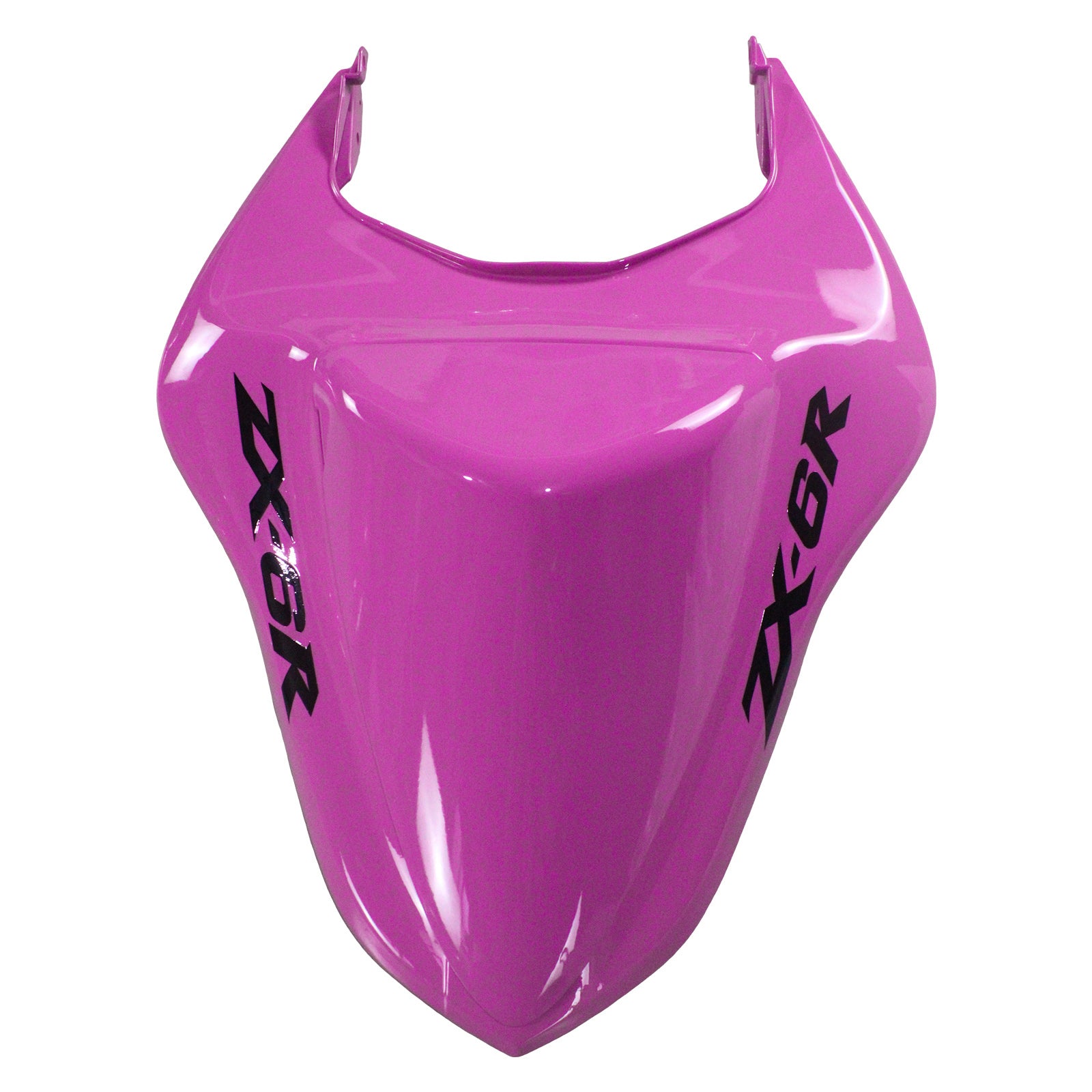 Amotopart Verkleidungsset für Kawasaki 2007–2008 ZX6R 636, Schwarz, Rosa