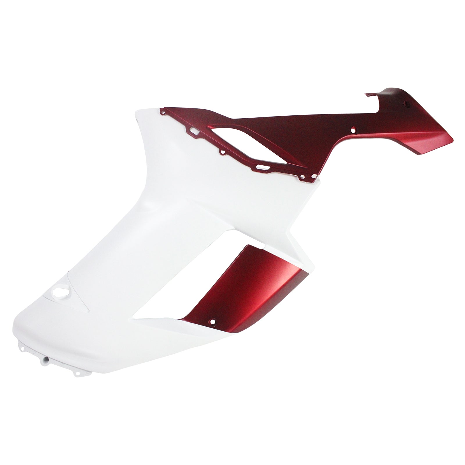 Amotopart Kawasaki 2007-2008 ZX6R 636 Red White Fairing Kit