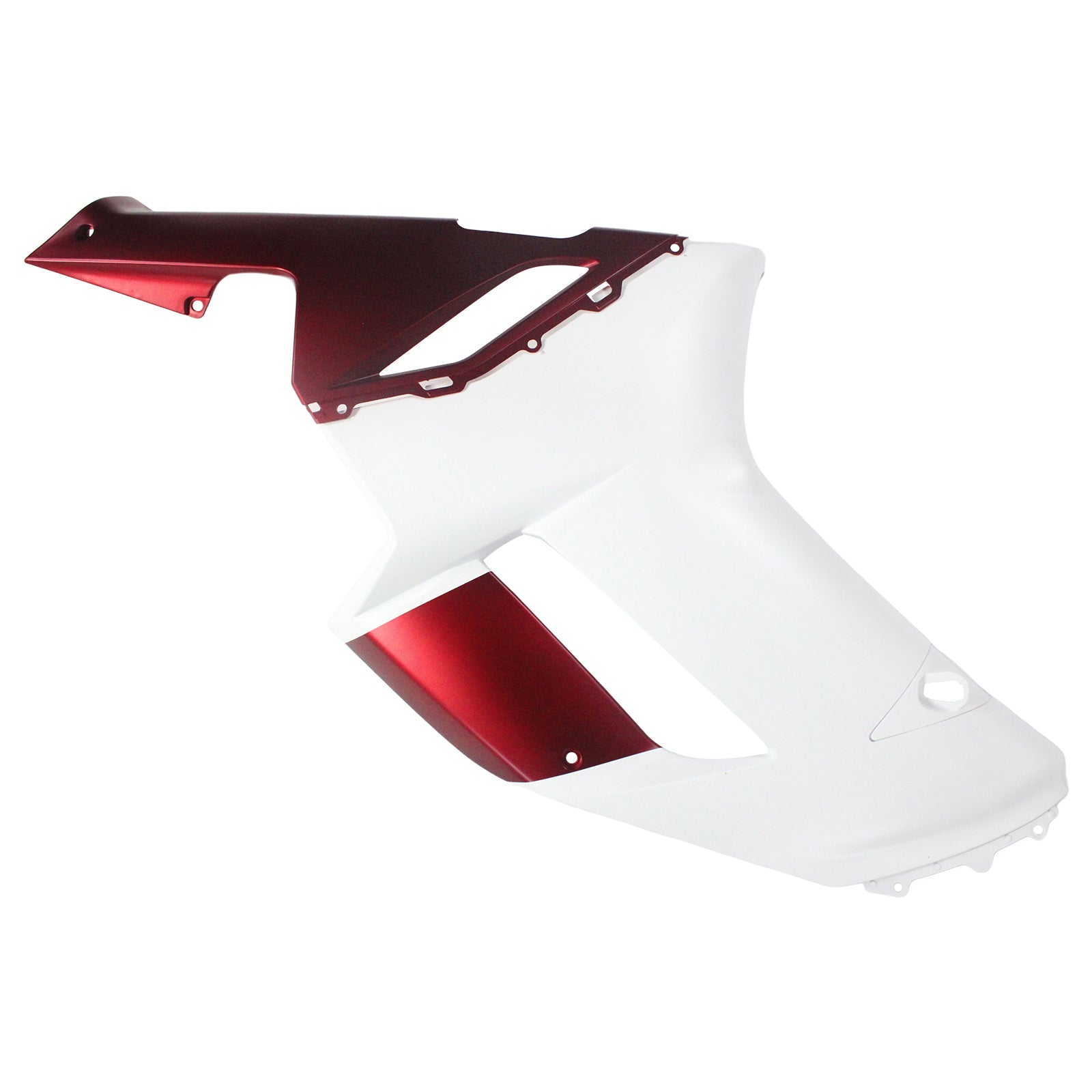 Amotopart Kawasaki 2007-2008 ZX6R 636 Red White Fairing Kit