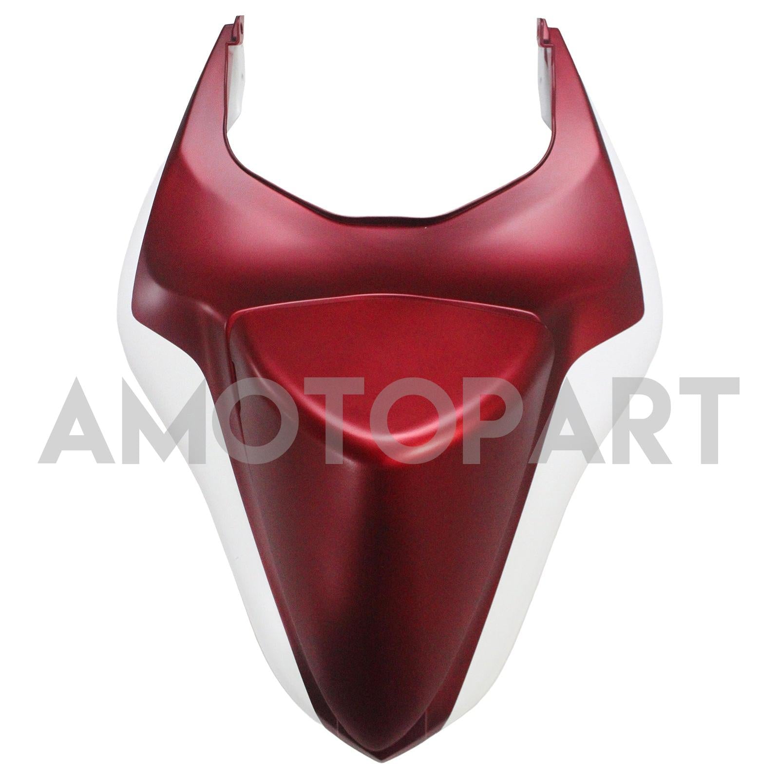 Amotopart Kawasaki 2007-2008 ZX6R 636 Red White Fairing Kit