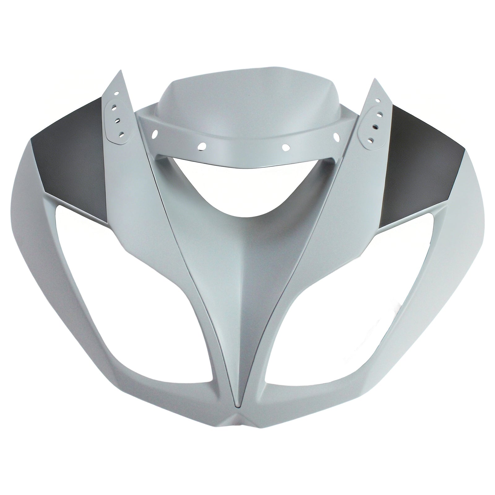 Amotopart Verkleidungsset für Kawasaki 2009–2012 ZX6R 636, Grau, Gelb
