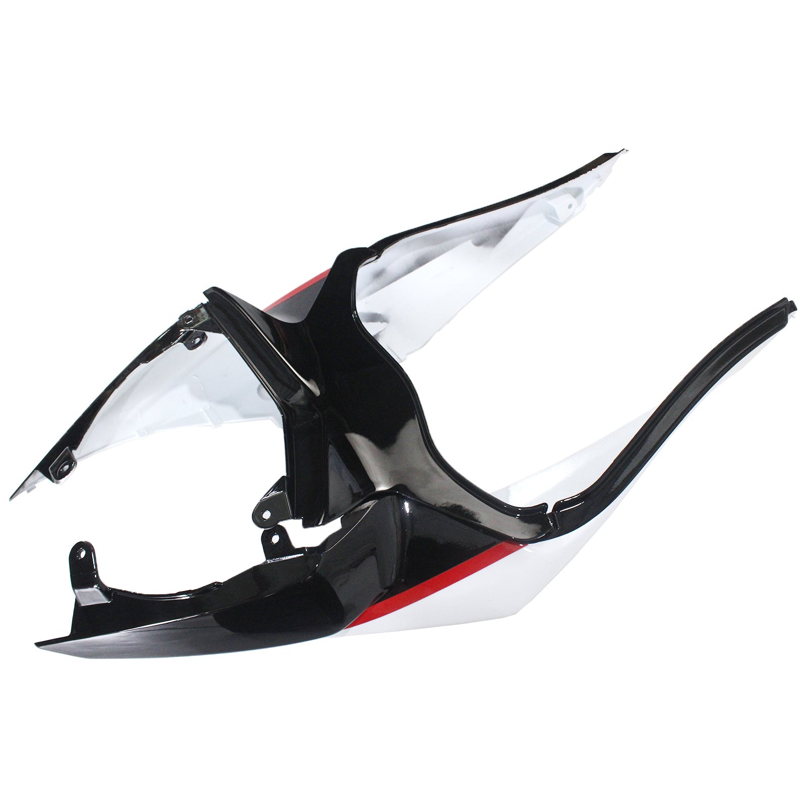 Amotopart Kawasaki 2009-2012 ZX6R 636 ホワイト グリーン ブラック フェアリング キット