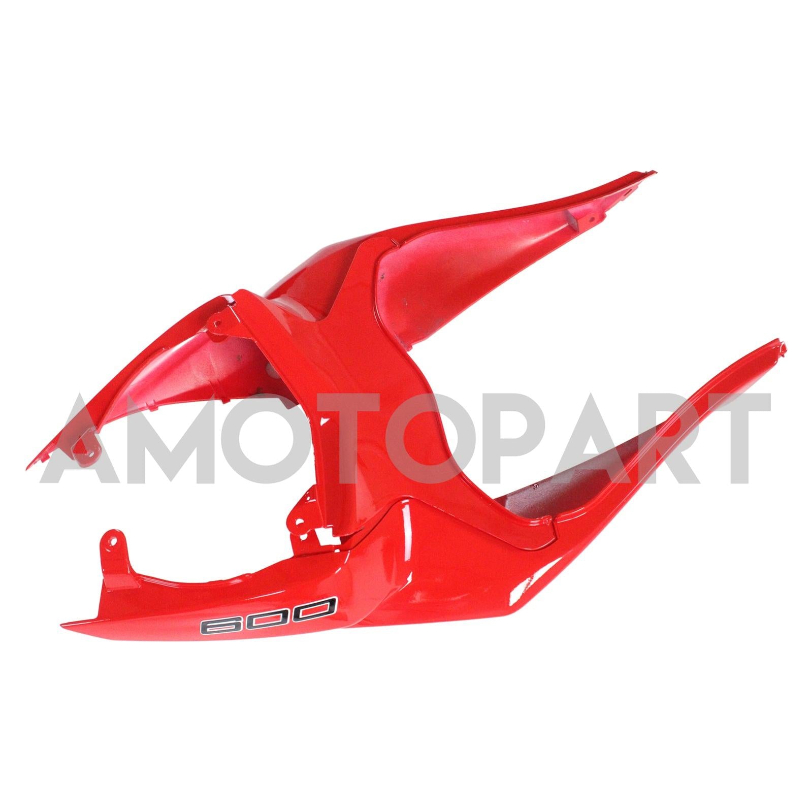 Amotopart Kawasaki 2009-2012 ZX6R 636 White Red Black Fairing Kit