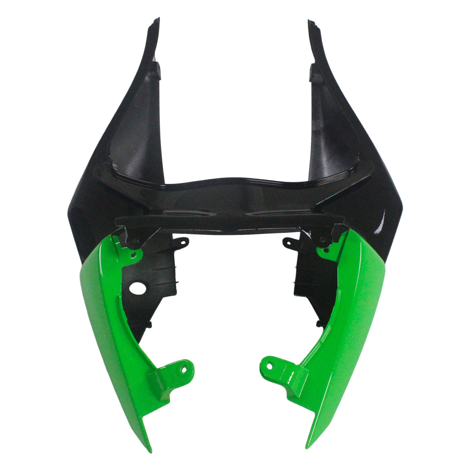 Amotopart Kawasaki 2009-2012 ZX6R 636 Green Red Black Fairing Kit