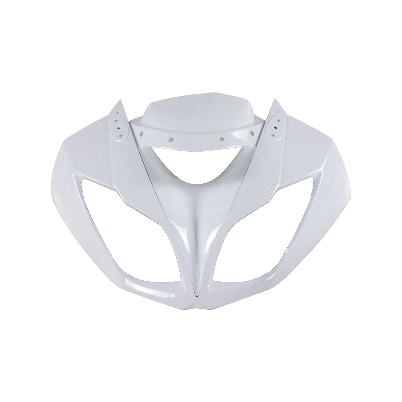 Amotopart Kawasaki 2009-2012 ZX6R 636 White Black Fairing Kit