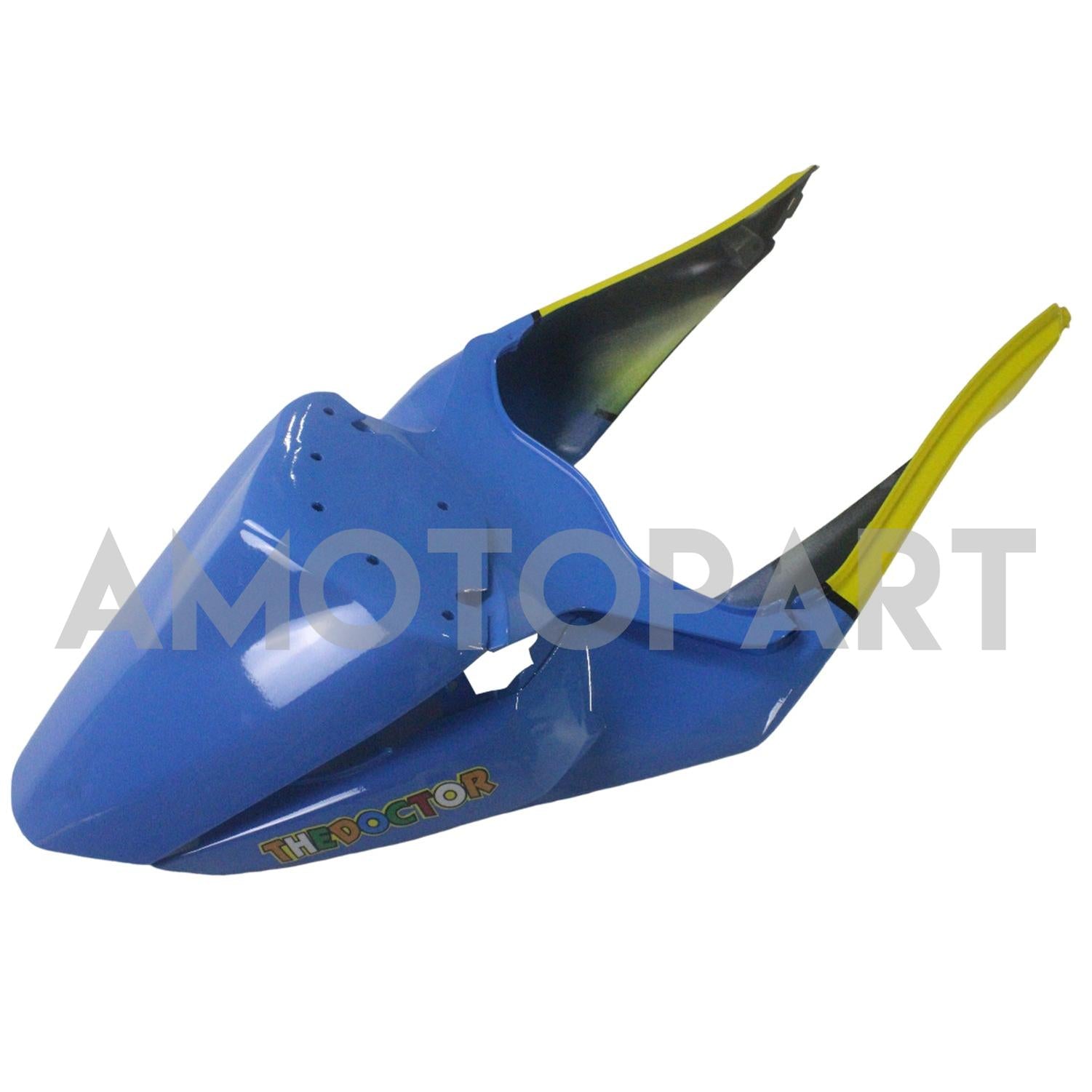 Amotopart Kawasaki 2009-2012 ZX6R 636 Blue&Yellow Monster Fairing Kit