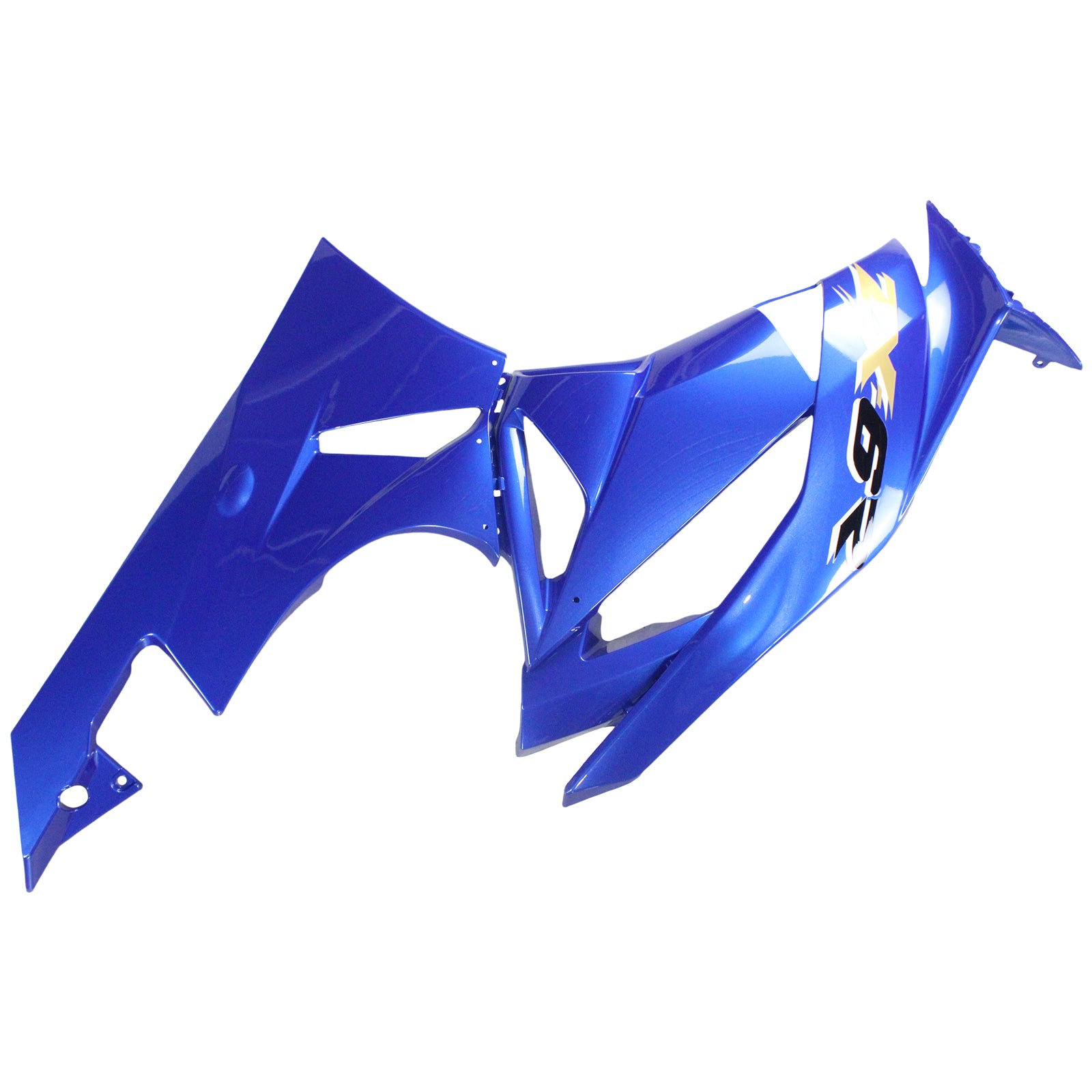 Amotopart Kawasaki 2009-2012 ZX6R 636 Blue Fairing Kit