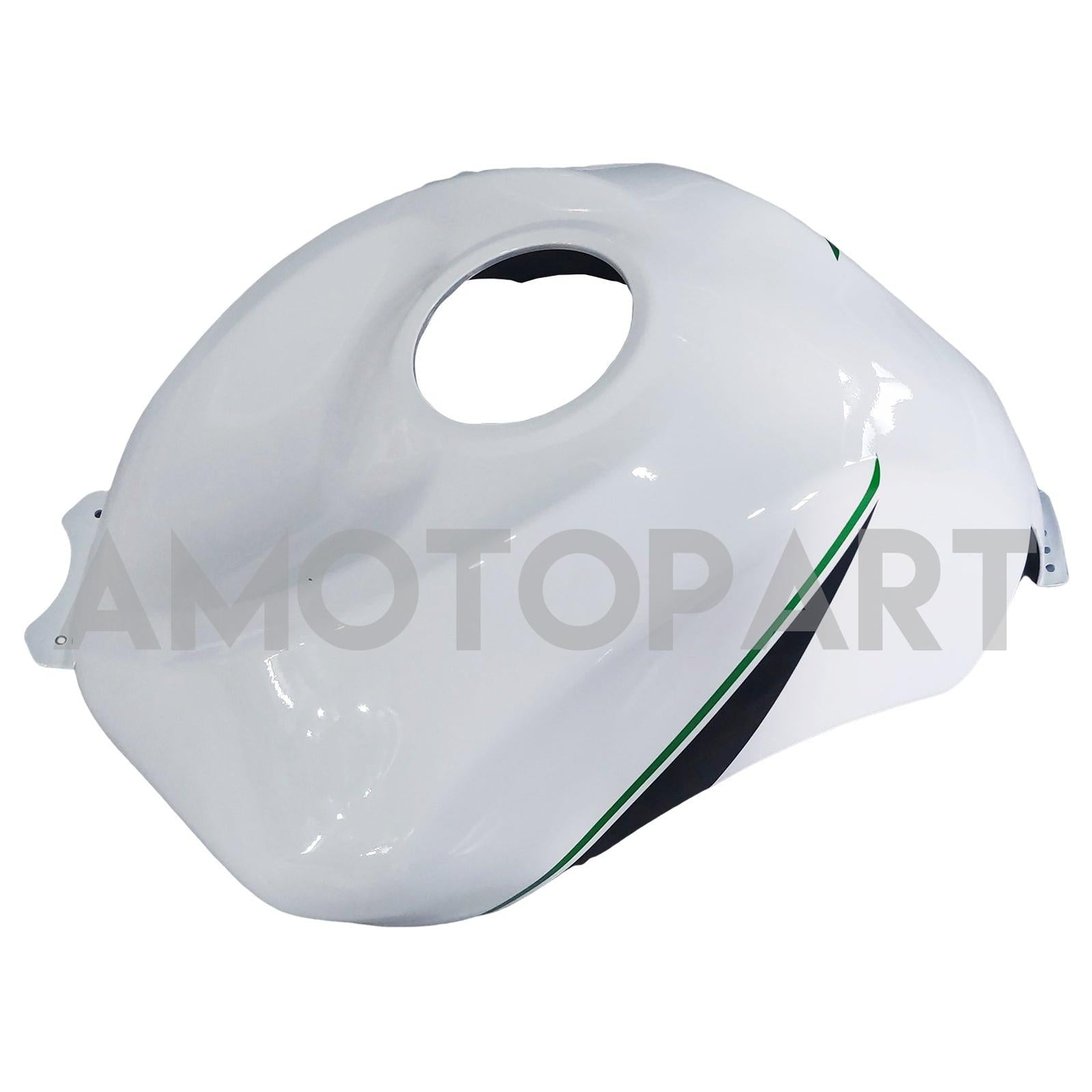 Amotopart Kawasaki 2009-2012 ZX6R 636 Green Style2 Kit de carenagem