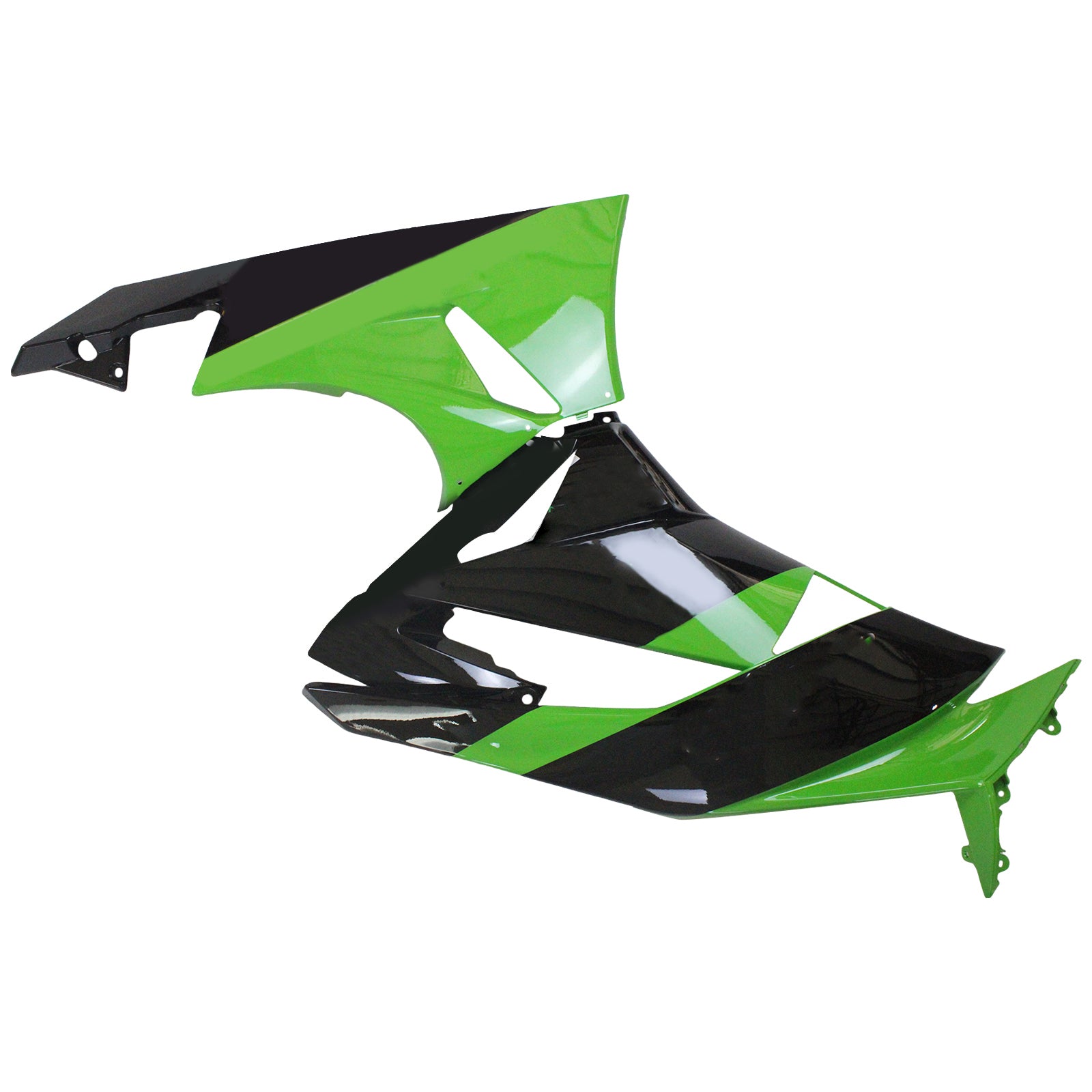 Amotopart Kawasaki 2009-2012 ZX6R 636 Green Style2 Failing Kit