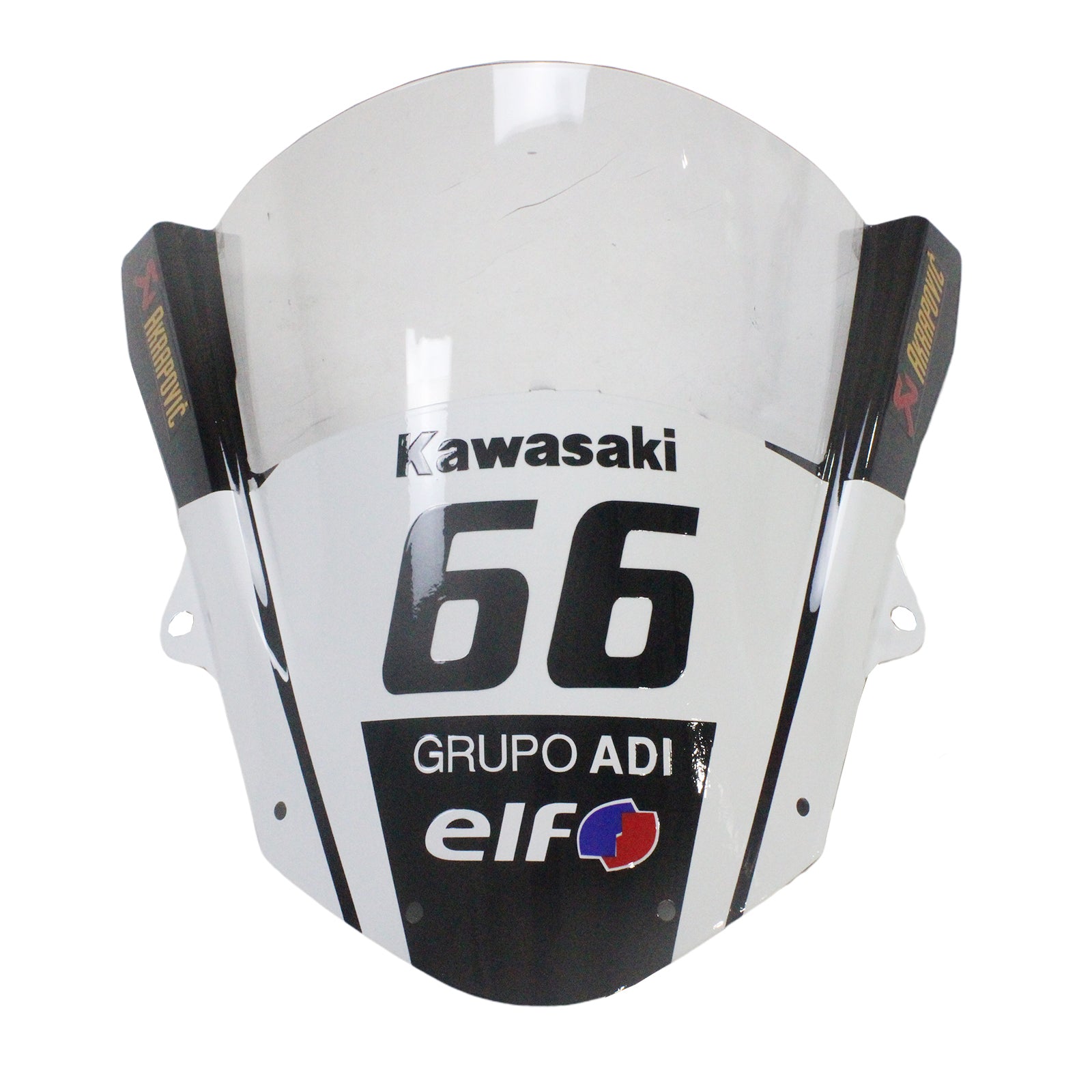 Amotopart Verkleidungsset für Kawasaki 2009–2012 ZX6R 636, Schwarz mit grünem Logo