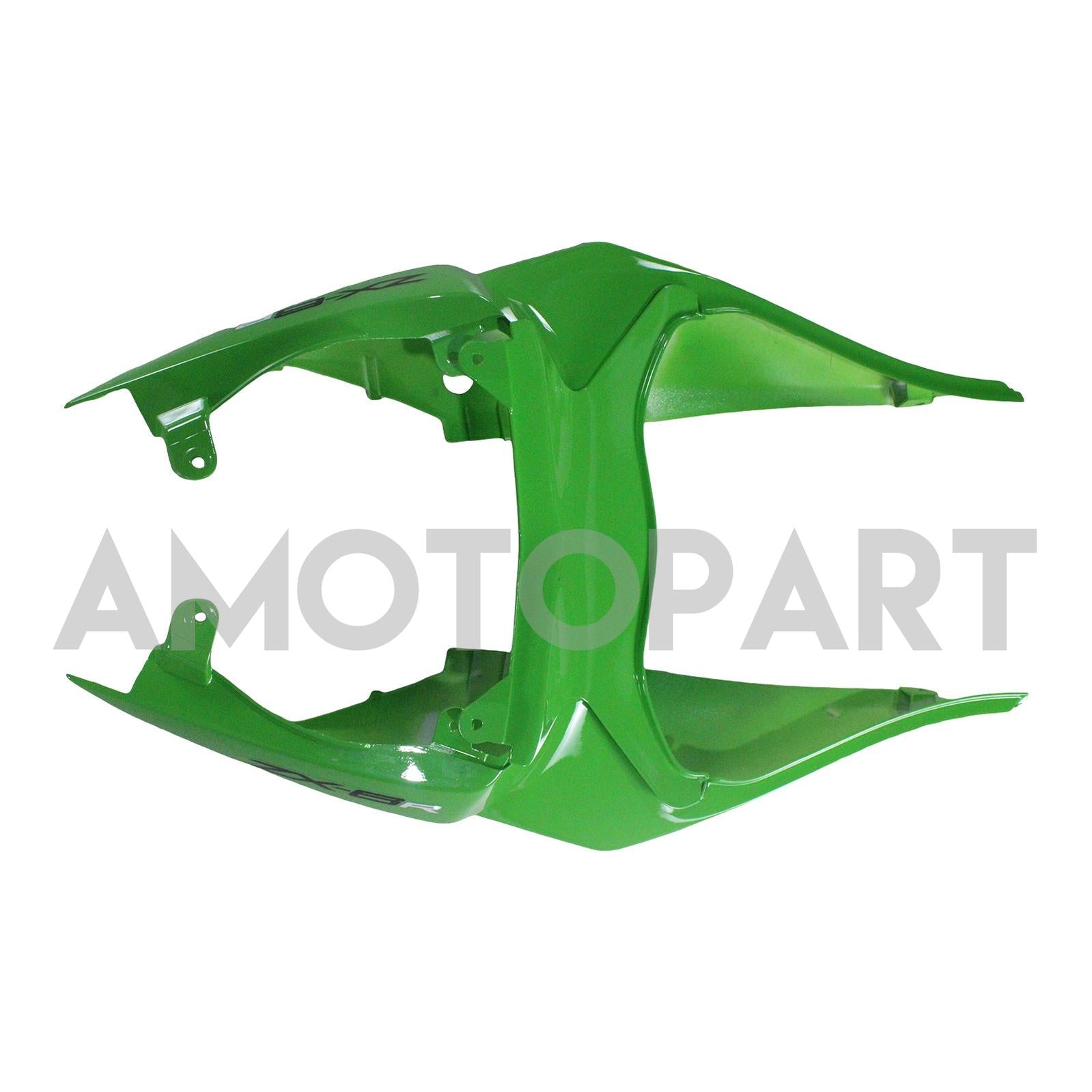 Amotopart Kawasaki 2009-2012 ZX6R 636 グリーン&ブラック Style3 フェアリングキット