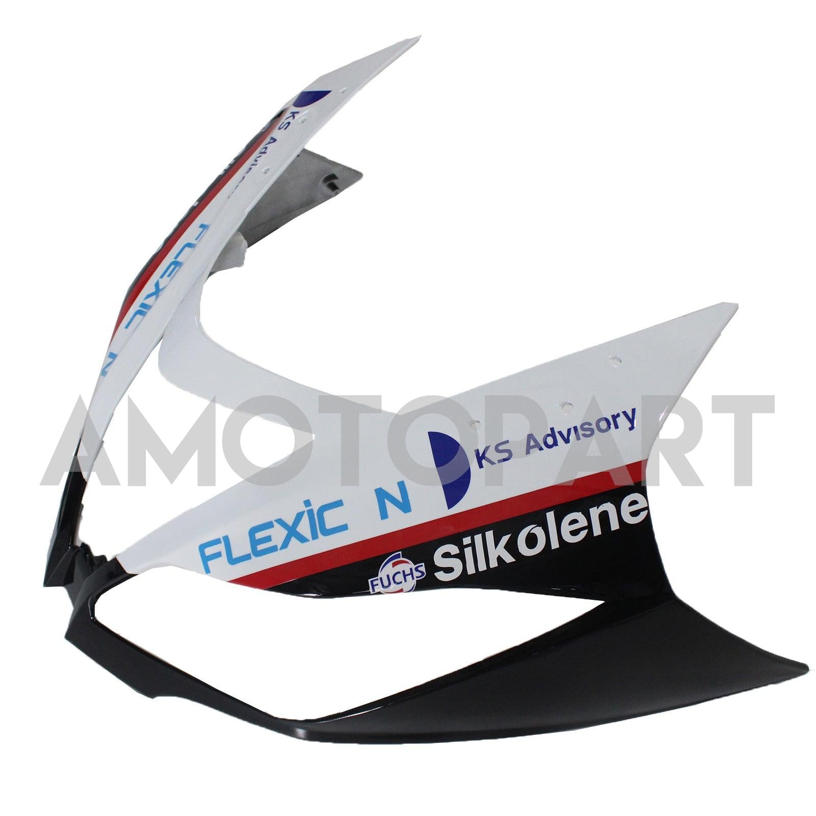 Amotopart Kawasaki 2013-2018 ZX6R 636 Schwarzweißverkleidungskit