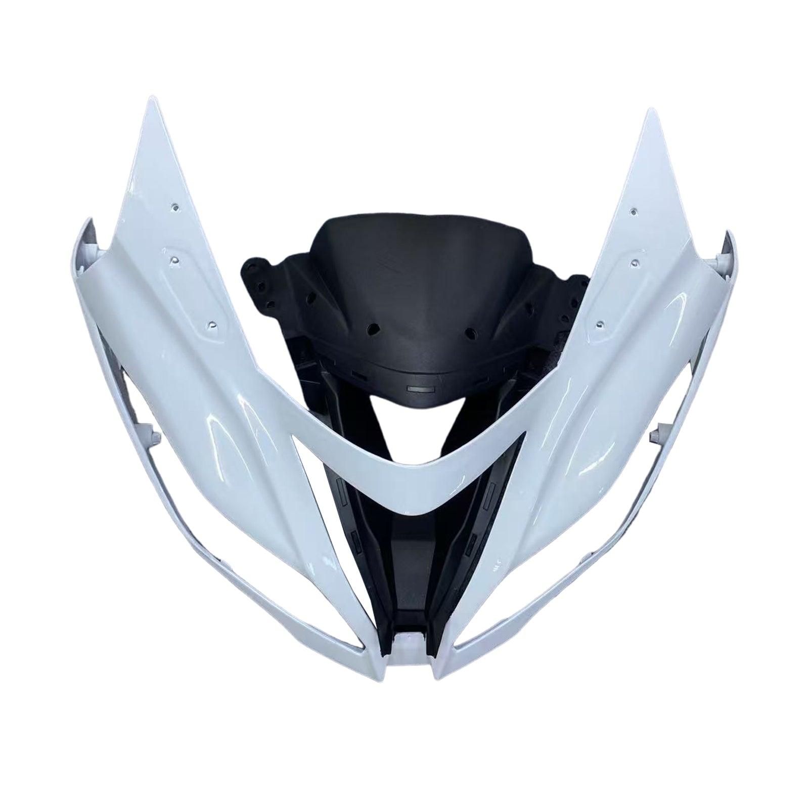 Amotopart Kawasaki ZX6R 636 2013-2018 Black&White Fairing Kit
