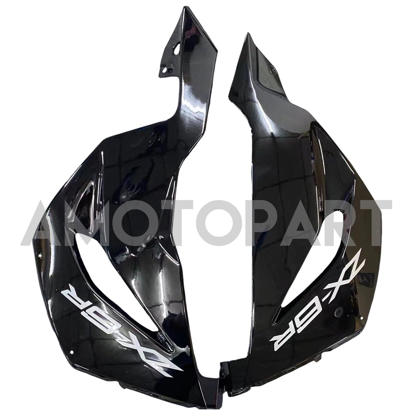 Amotopart Kawasaki ZX6R 636 2013-2018 グリーン&ブラック Style4 フェアリングキット