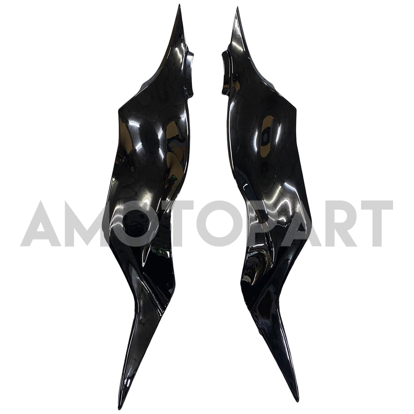 Amotopart Kawasaki ZX6R 636 2013-2018 グリーン&ブラック Style4 フェアリングキット