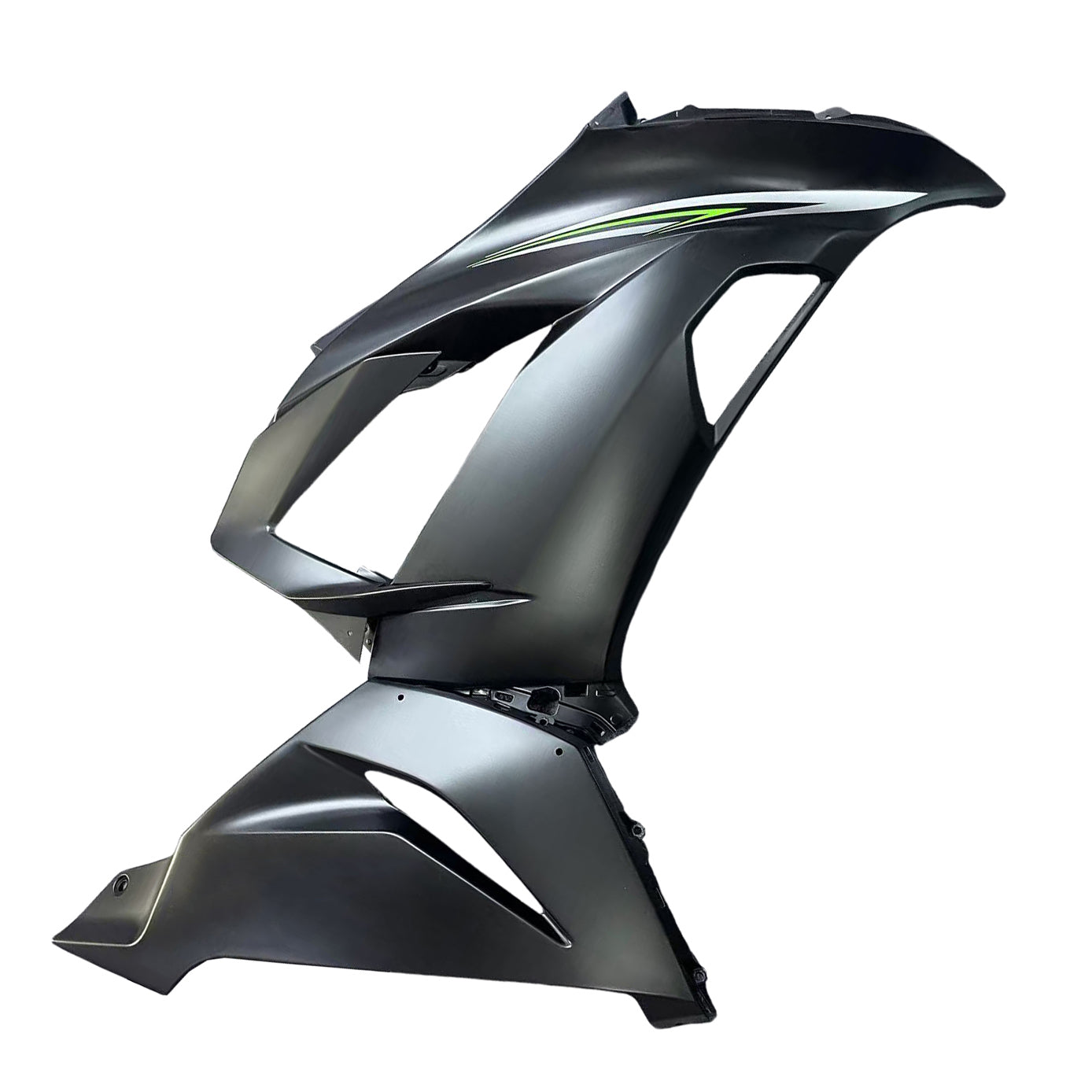 Amotopart 2013-2018 Kawasaki ZX6R 636 Black Fairing Kit