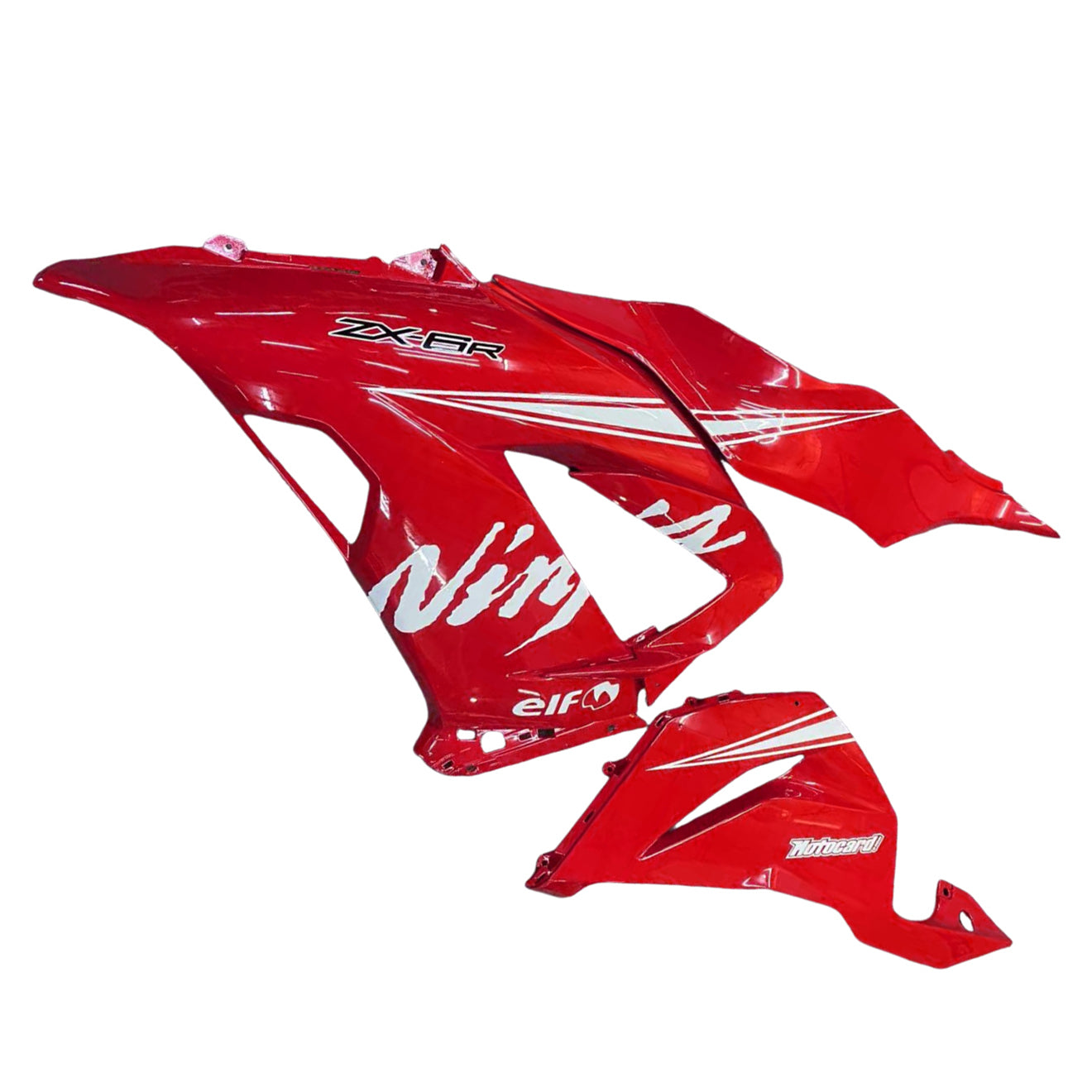 Amotopart 2013-2018 Kawasaki ZX6R 636 Red Fairing Kit