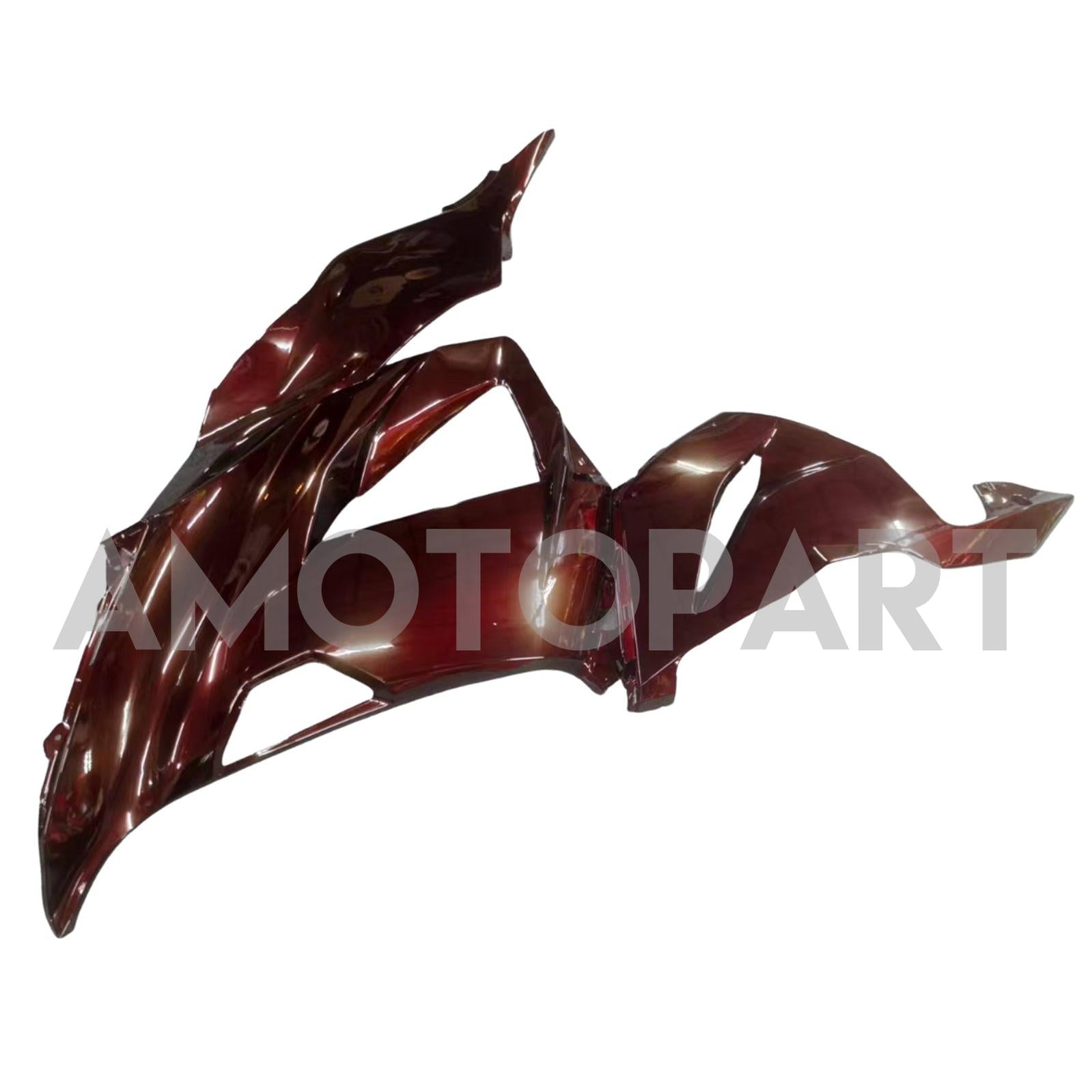 Amotopart 2013-2018 Kawasaki ZX6R 636 Dark Red Fairing Kit