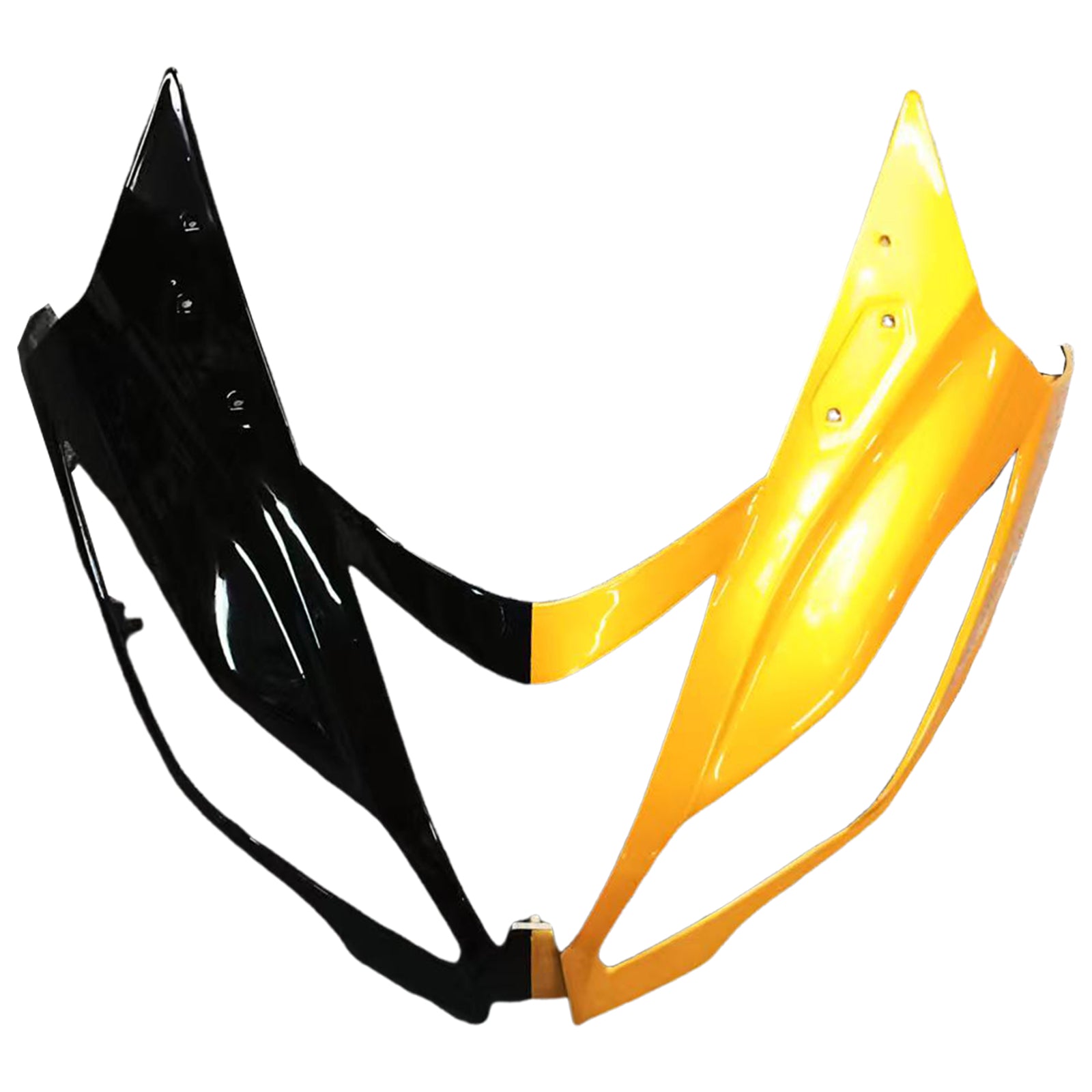 Amotopart 2013-2018 Kawasaki ZX6R 636 Gold Black Fairing Kit