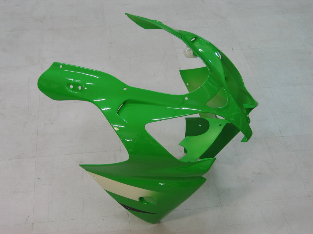 Amotopart 2000-2001 Kawasaki ZX9R Fairing Green Kit