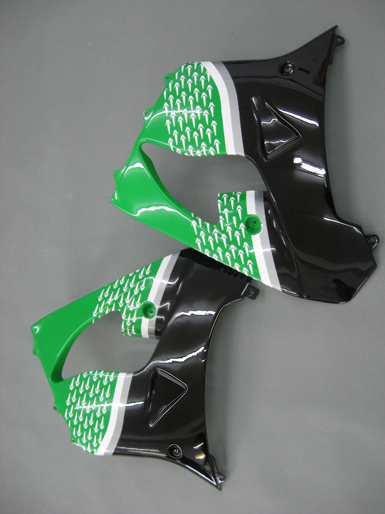 Amotopart 2000-2001 Kawasaki ZX9R Green Fairing Kit