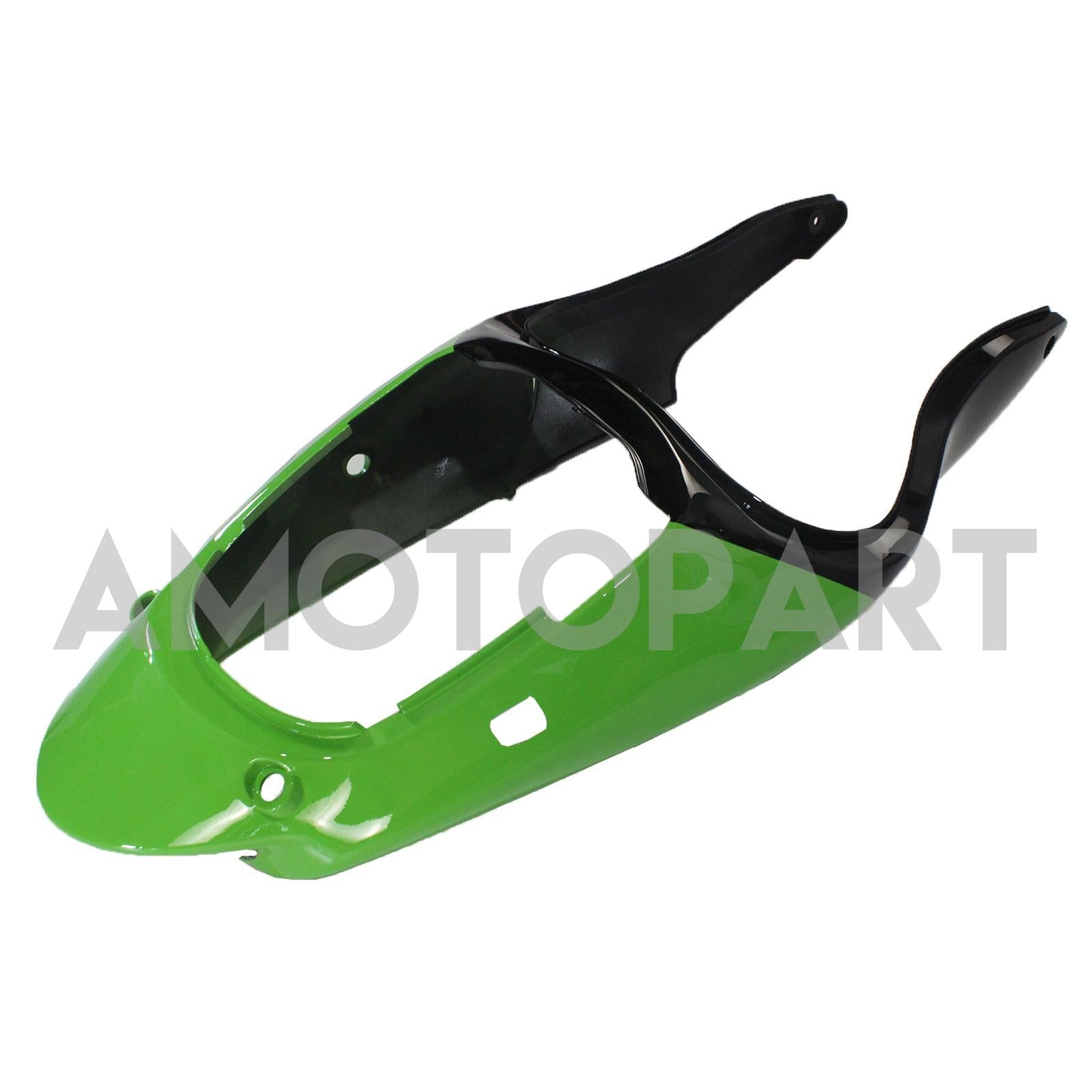 Amotopart Kawasaki ZX9R 2000-2001 Green Black Fairing Kit