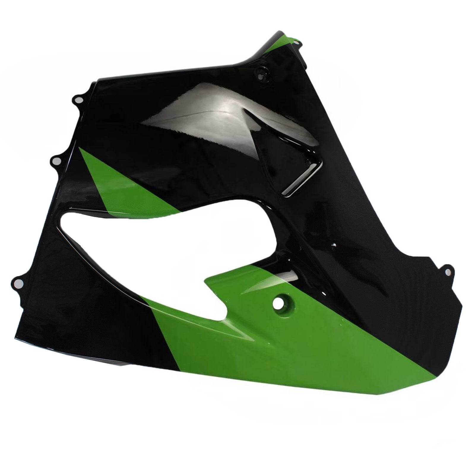 Amotopart Kawasaki ZX9R 2000-2001 Green Black Fairing Kit