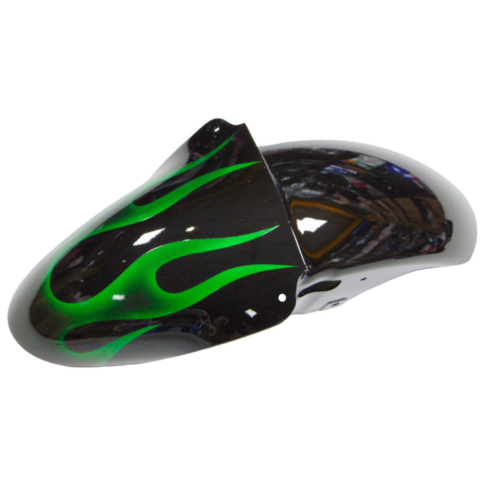 Amotopart Kawasaki ZX9R 2000-2001 Black Green Fairing Kit