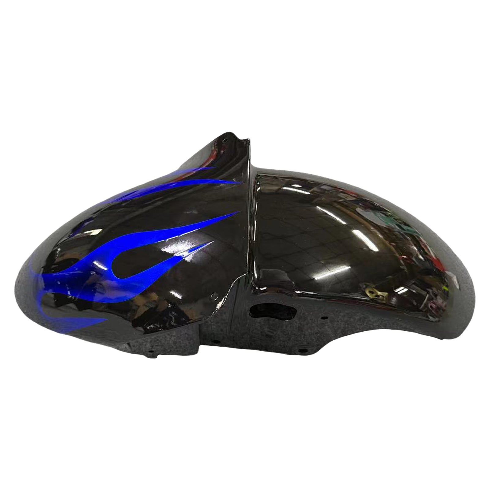 Amotopart  Kawasaki ZX9R 2000-2001 Black Blue Fairing Kit