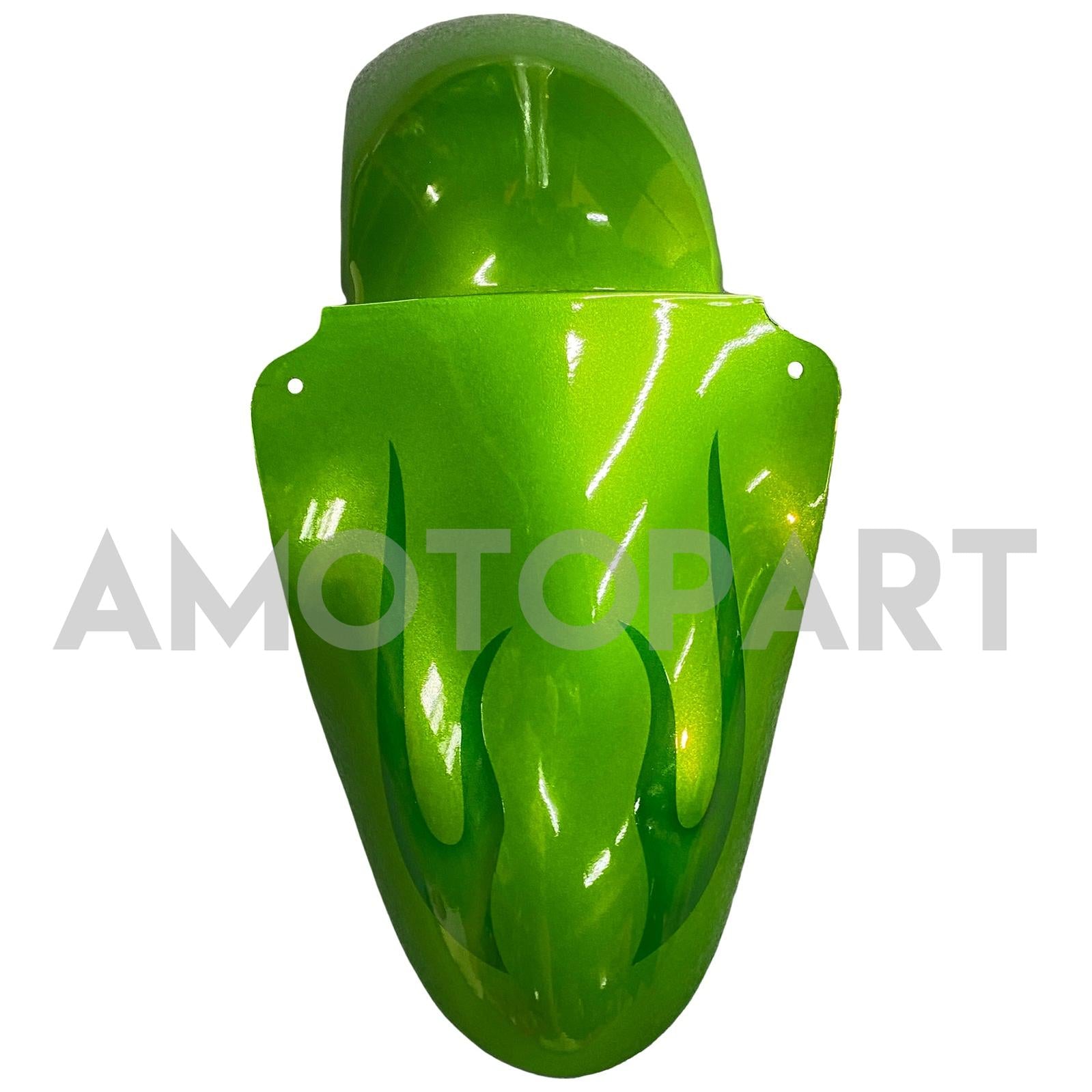 Amotopart Kawasaki ZX9R 2000-2001 Gloss Green Fairing Kit