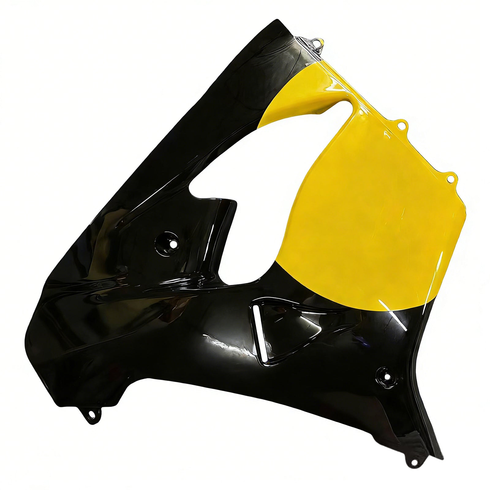 Amotopart 2000-2001 Kawasaki ZX9R White Black Yellow Fairing Kit