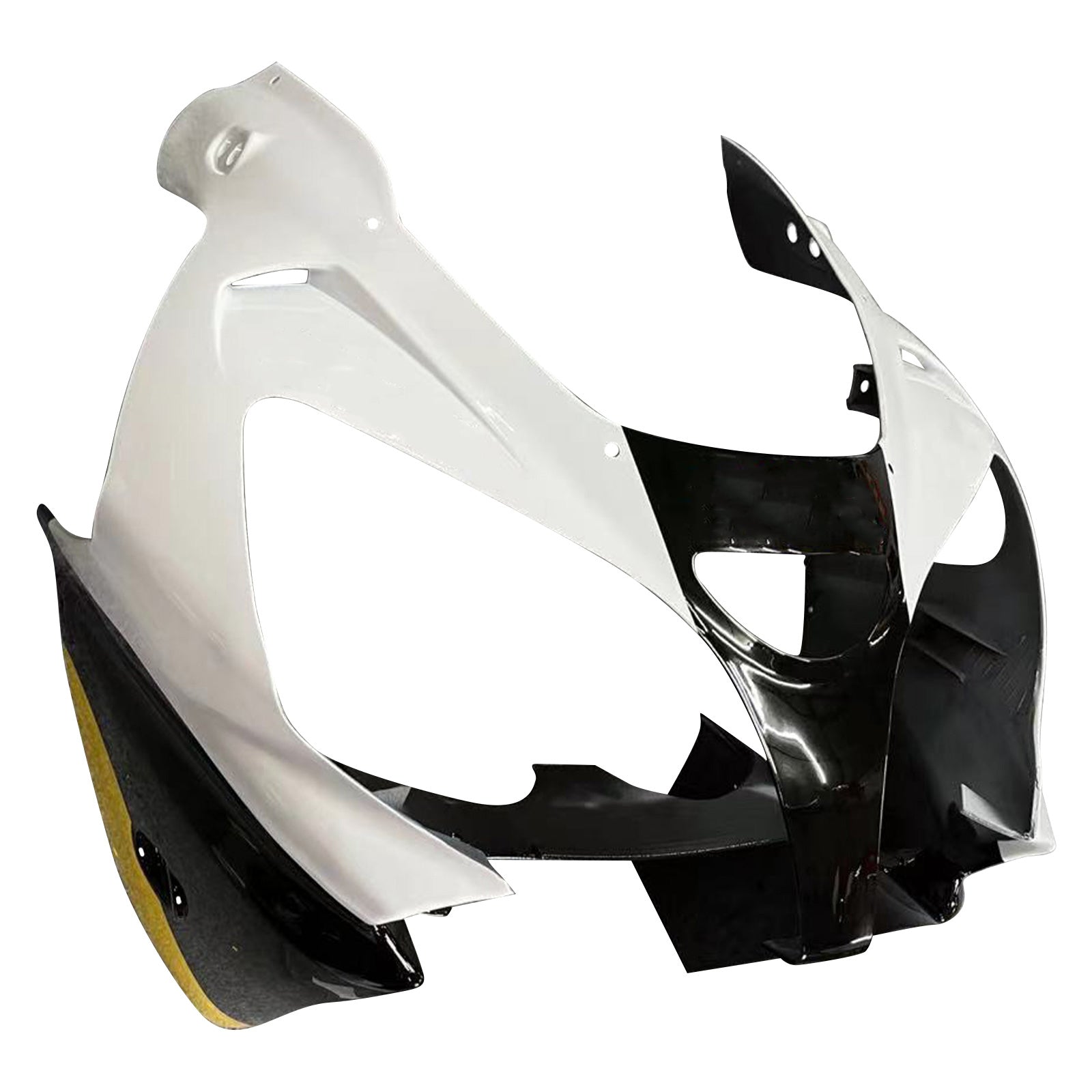 Amotopart 2000-2001 Kawasaki ZX9R White Black Yellow Fairing Kit