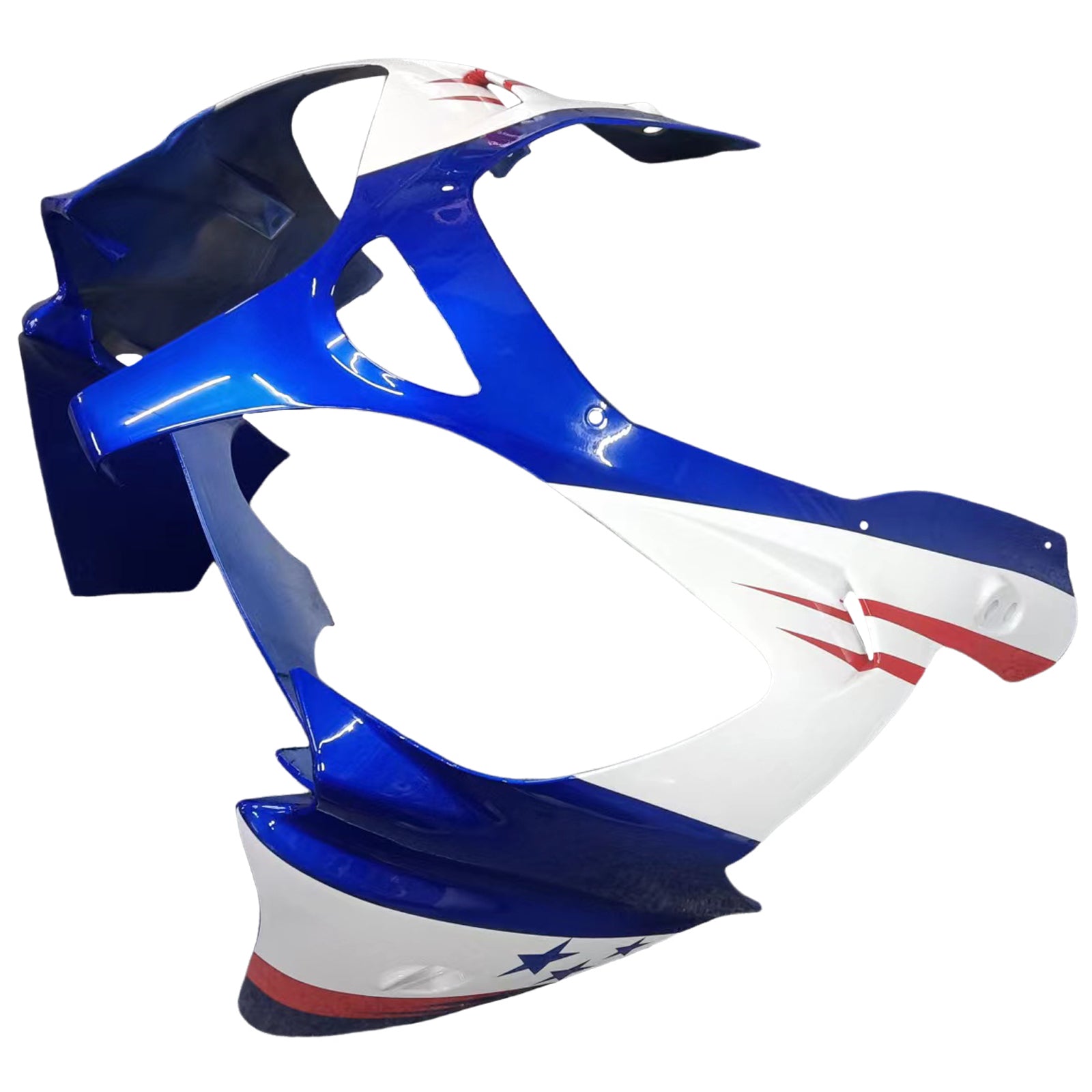 Amotopart Kawasaki ZX9R 2000-2001 Blue Red Fairing Kit