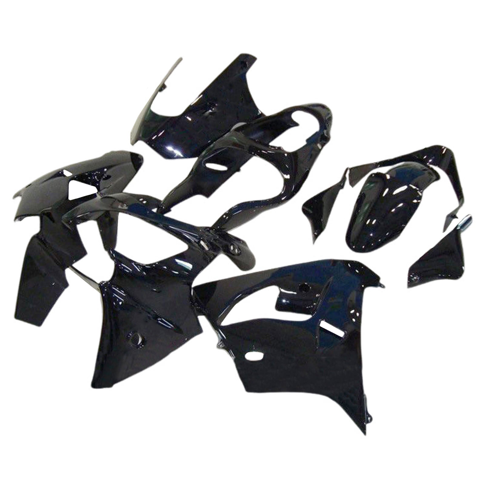 Amotopart 2000-2001 Kawasaki ZX9R Black Fairing Kit