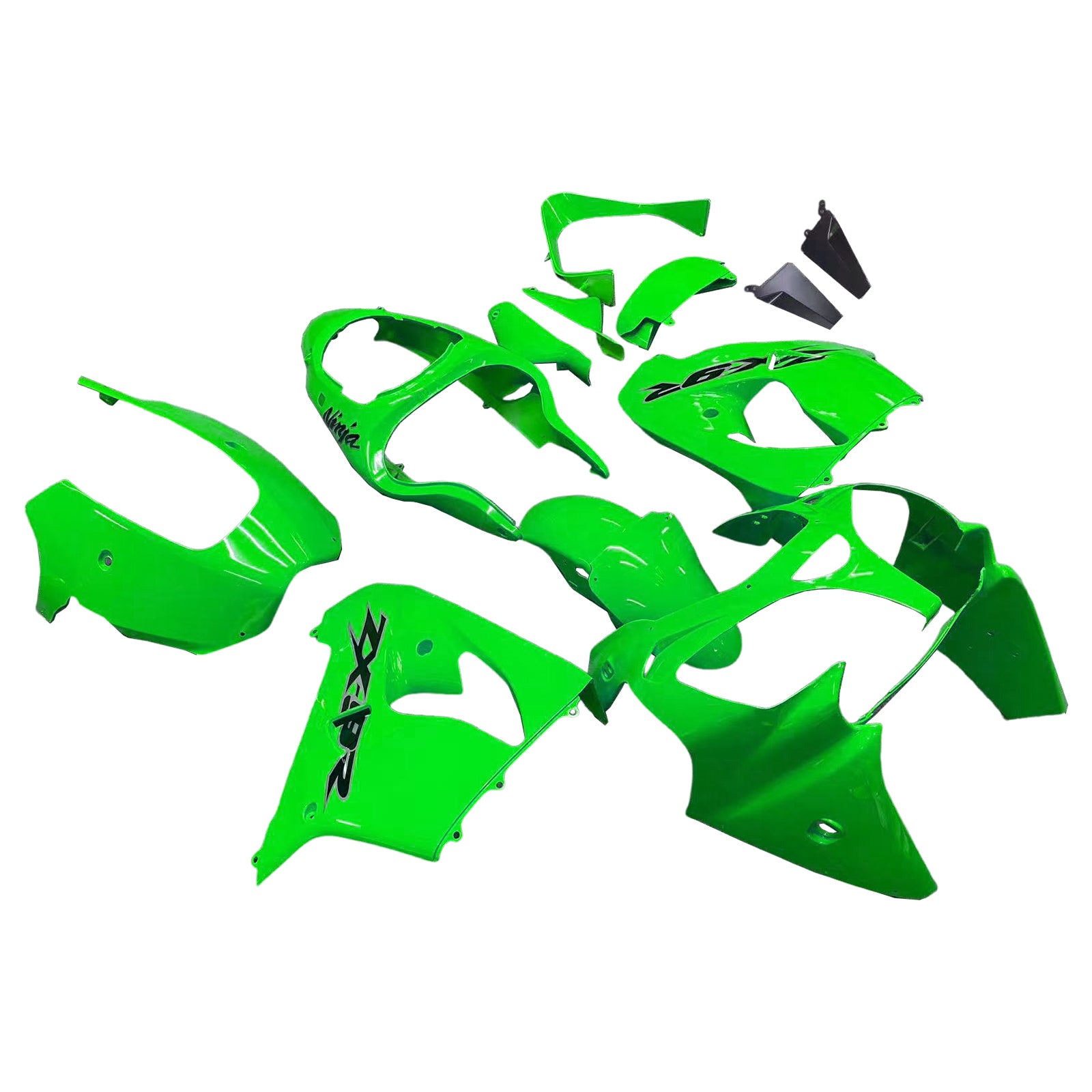 Amotopart 2000-2001 Kawasaki ZX9R Light Green Fairing Kit