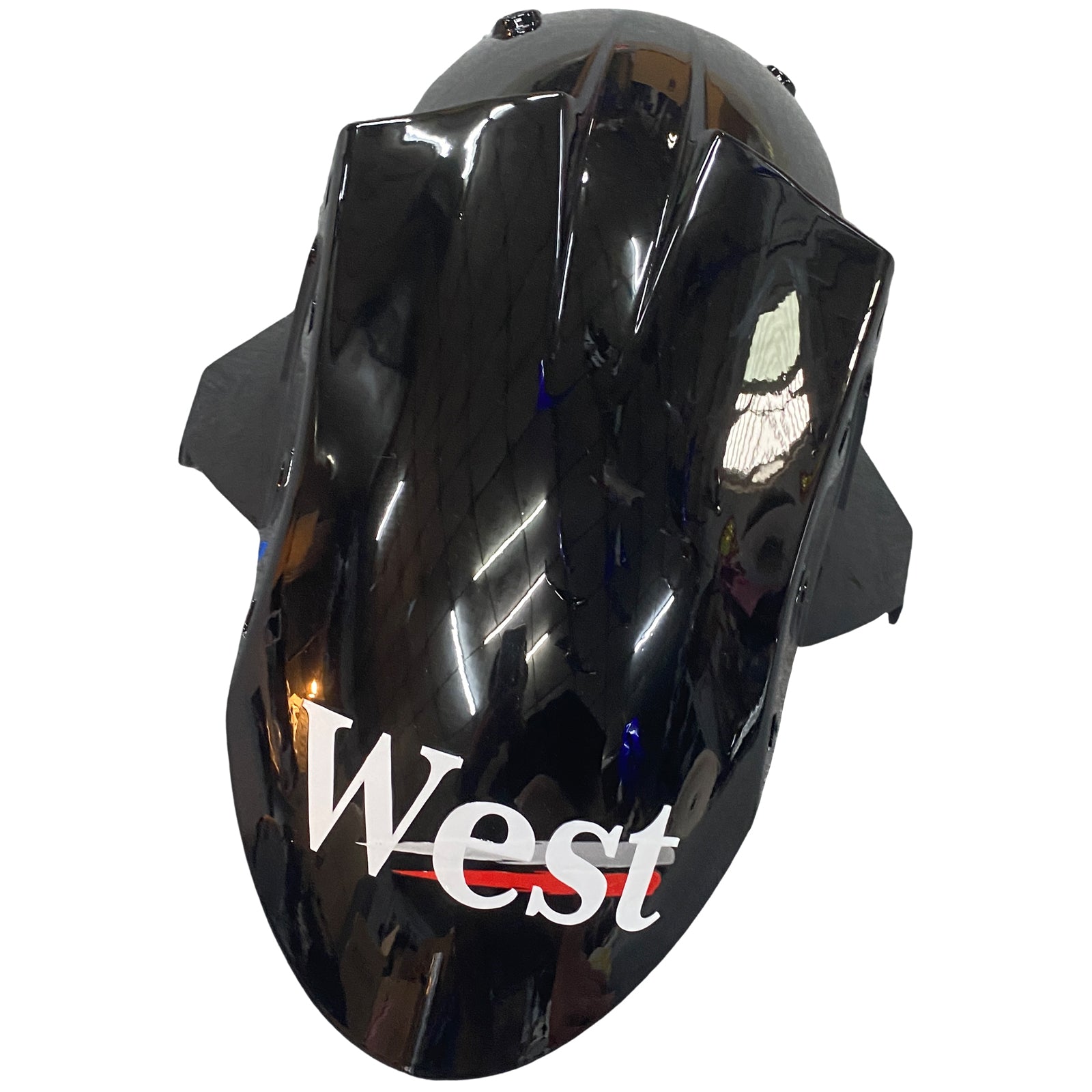 Amotopart 2004–2005 Kawasaki ZX10R Weiß und Schwarz mit Logo-Verkleidungsset