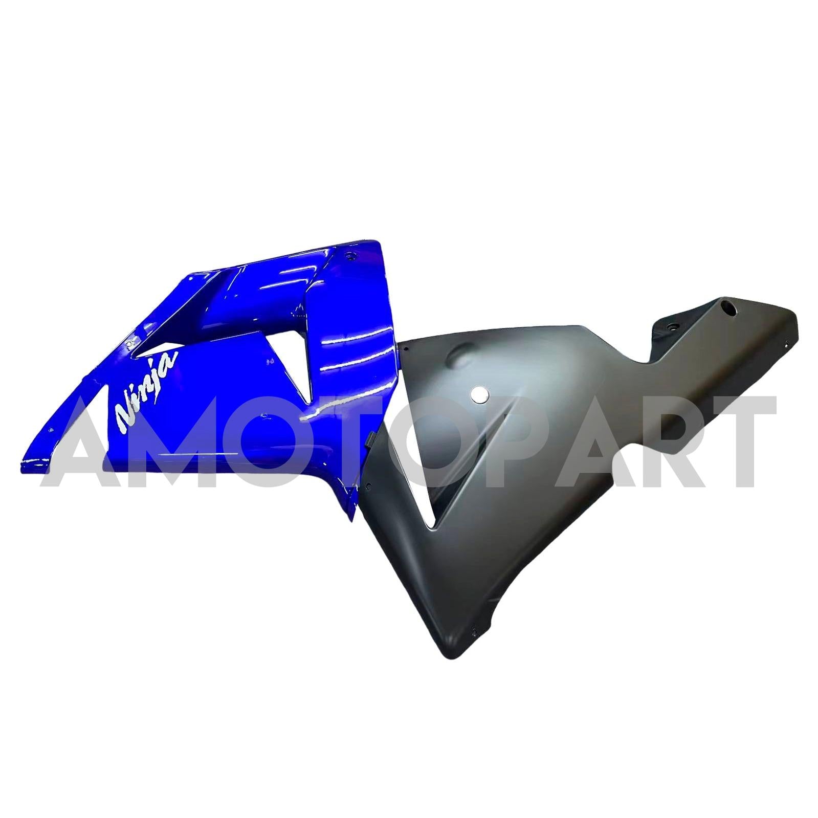 Amotopart 2004-2005 Kawasaki ZX10R Blue&Black Fairing Kit