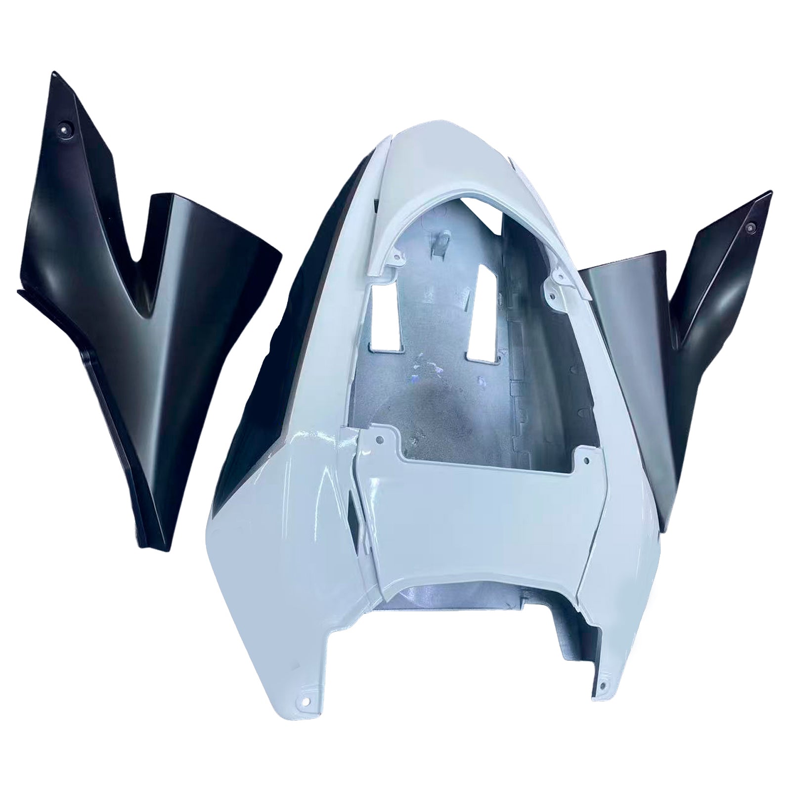 Amotopart 2004-2005 Kawasaki ZX10R Glossy Blue White Fairing Kit