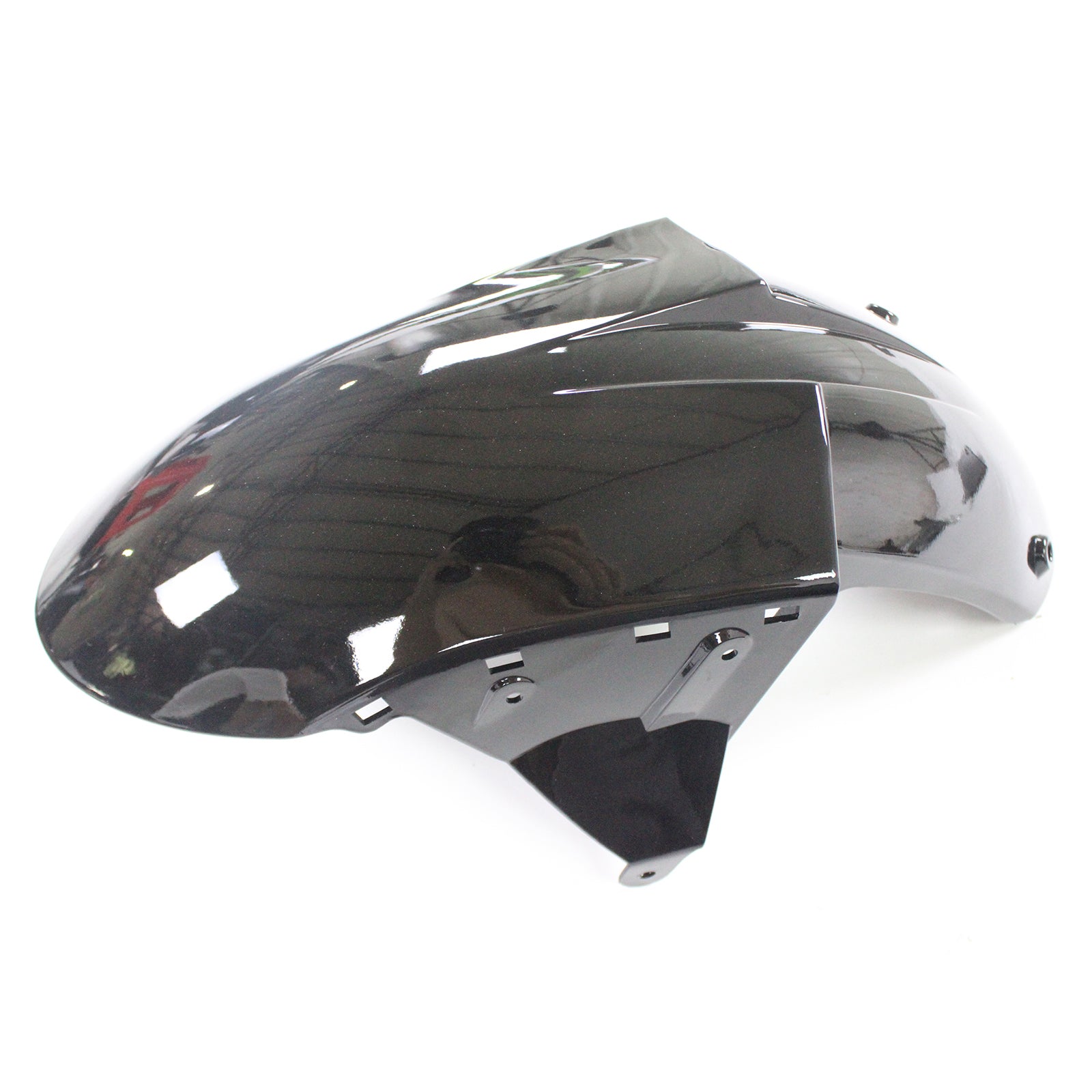 Amotopart Kawasaki 2004–2005 ZX10R Schwarz mit Green Line Verkleidungsset