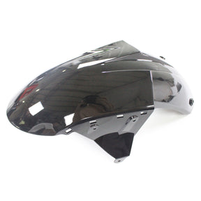 Amotopart Kawasaki 2004-2005 ZX10R Black With Green Line Fairing Kit