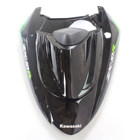 Amotopart Kawasaki 2004–2005 ZX10R Schwarz mit Green Line Verkleidungsset