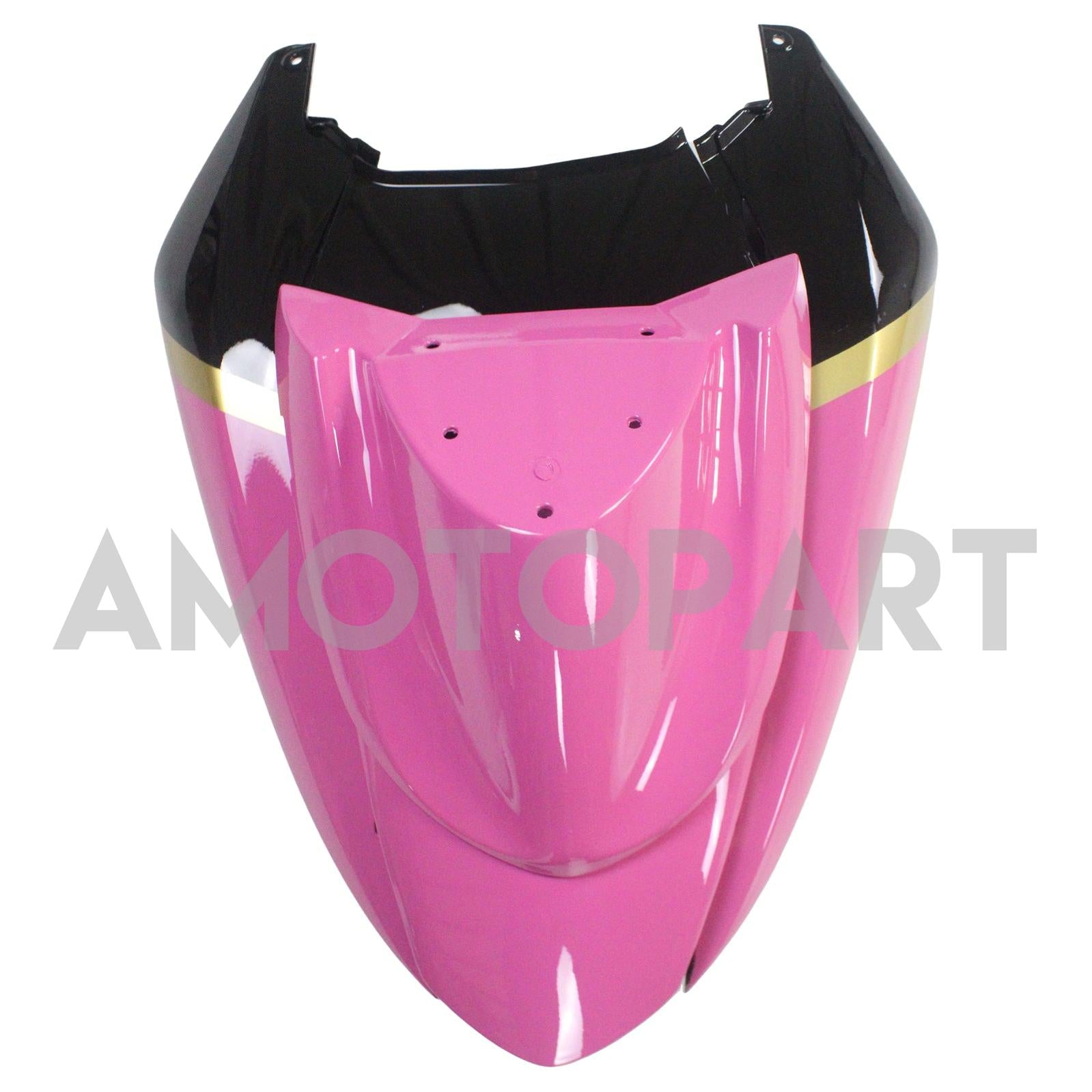 Amotopart Kawasaki 2004-2005 ZX10R Black Pink Playboy Abzugskit